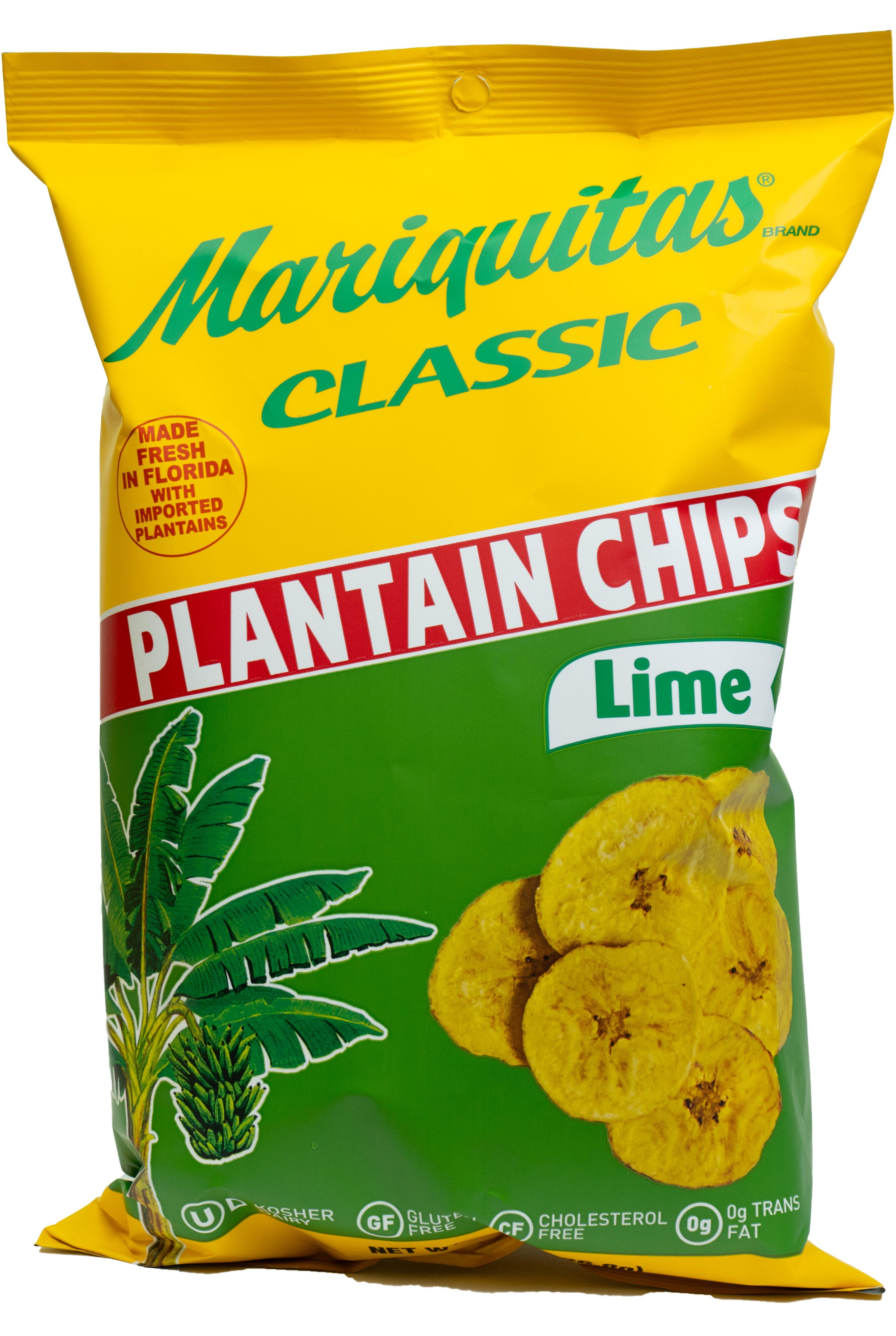 Mariquitas Plantain Lime 8 oz