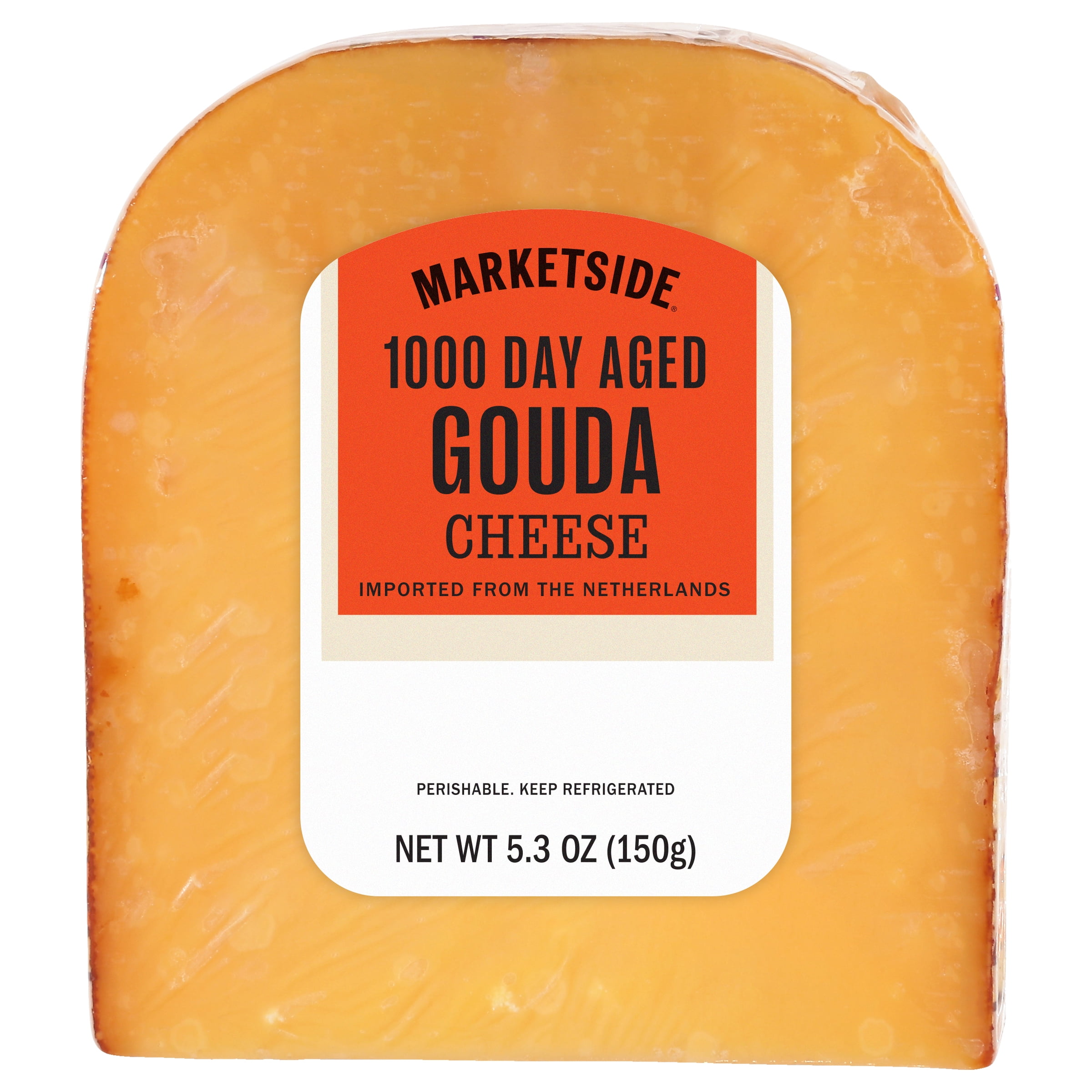 Marketside 1,000 Day Aged Gouda Cheese Wedge, 5.3 oz
