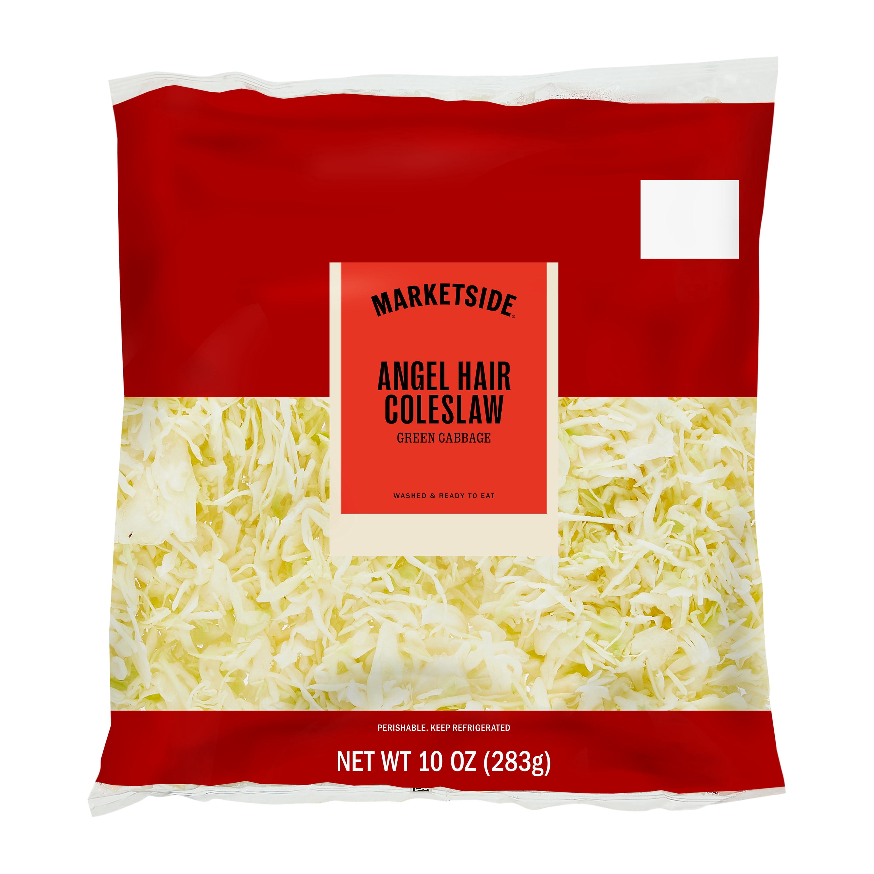 Marketside Angel Hair Cole Slaw, 10 oz Bag (Fresh)