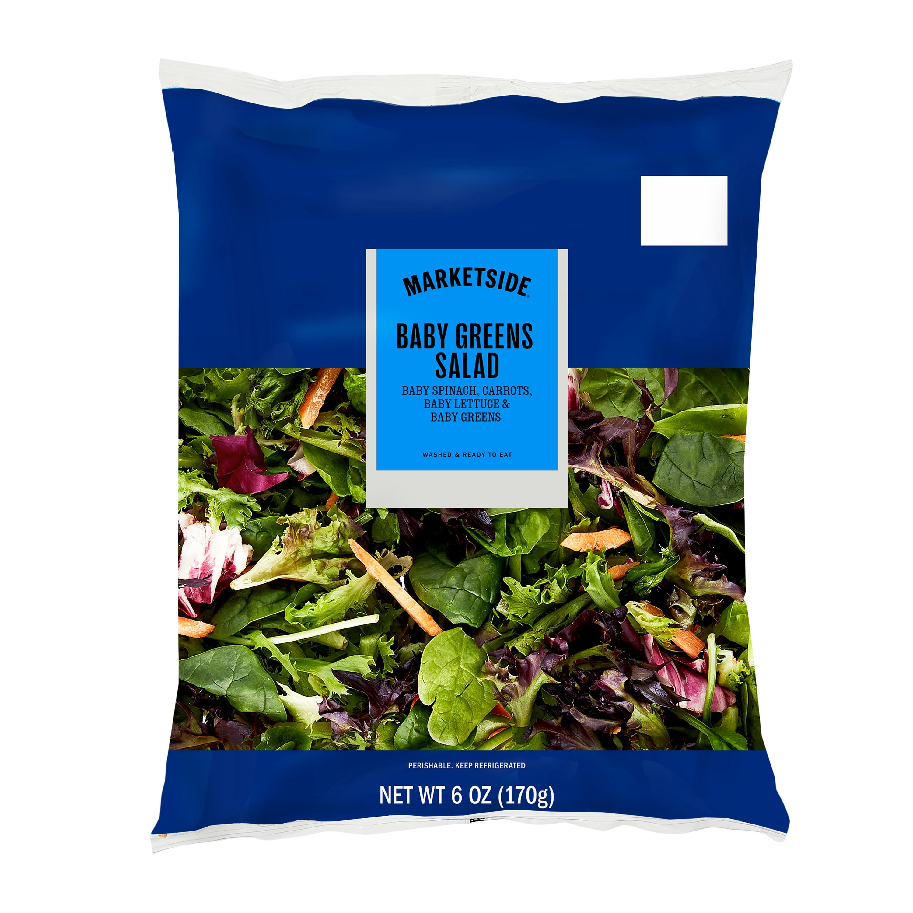 Marketside Baby Greens Salad Blend, 6 oz Bag (Fresh)