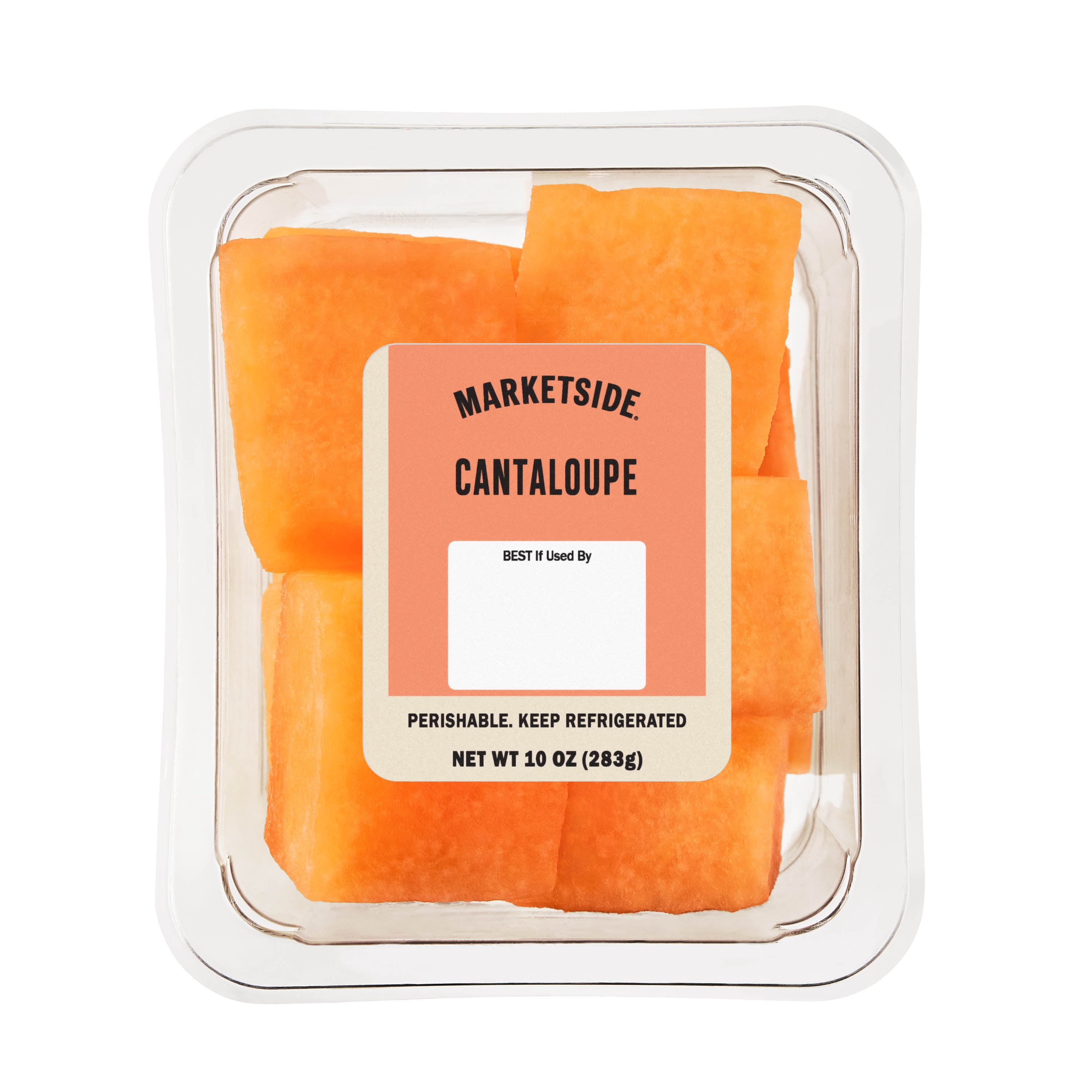 Marketside Cantaloupe Chunks, 10 oz, Pre-Cut (Fresh)