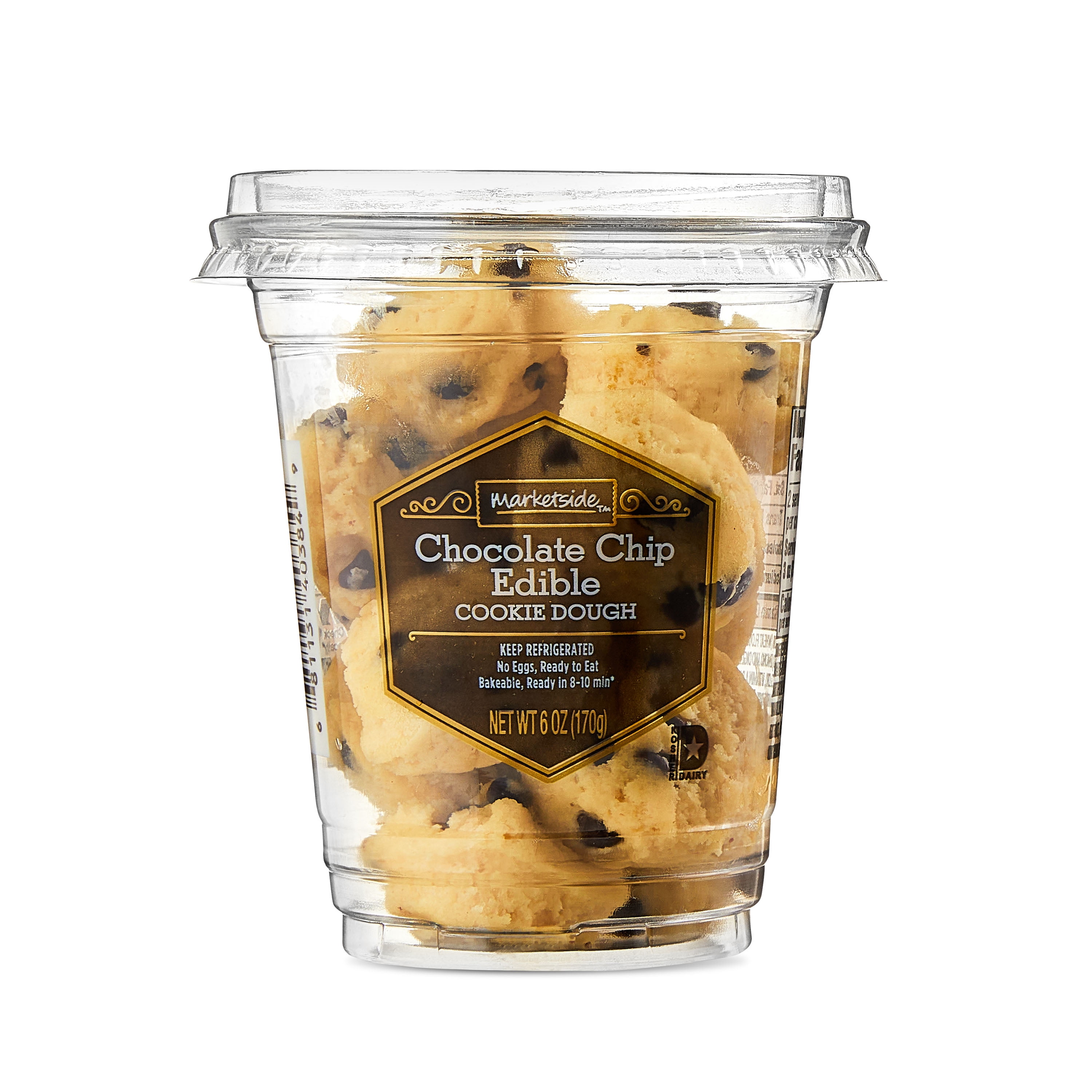 Marketside Chocolate Chip Edible Cookie Dough, 5.4 oz