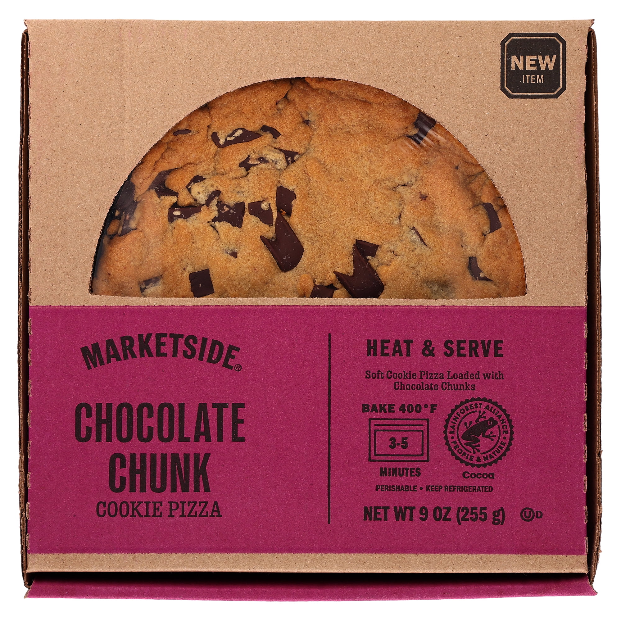 Marketside Chocolate Chunk Cookie Pizza, 9 oz