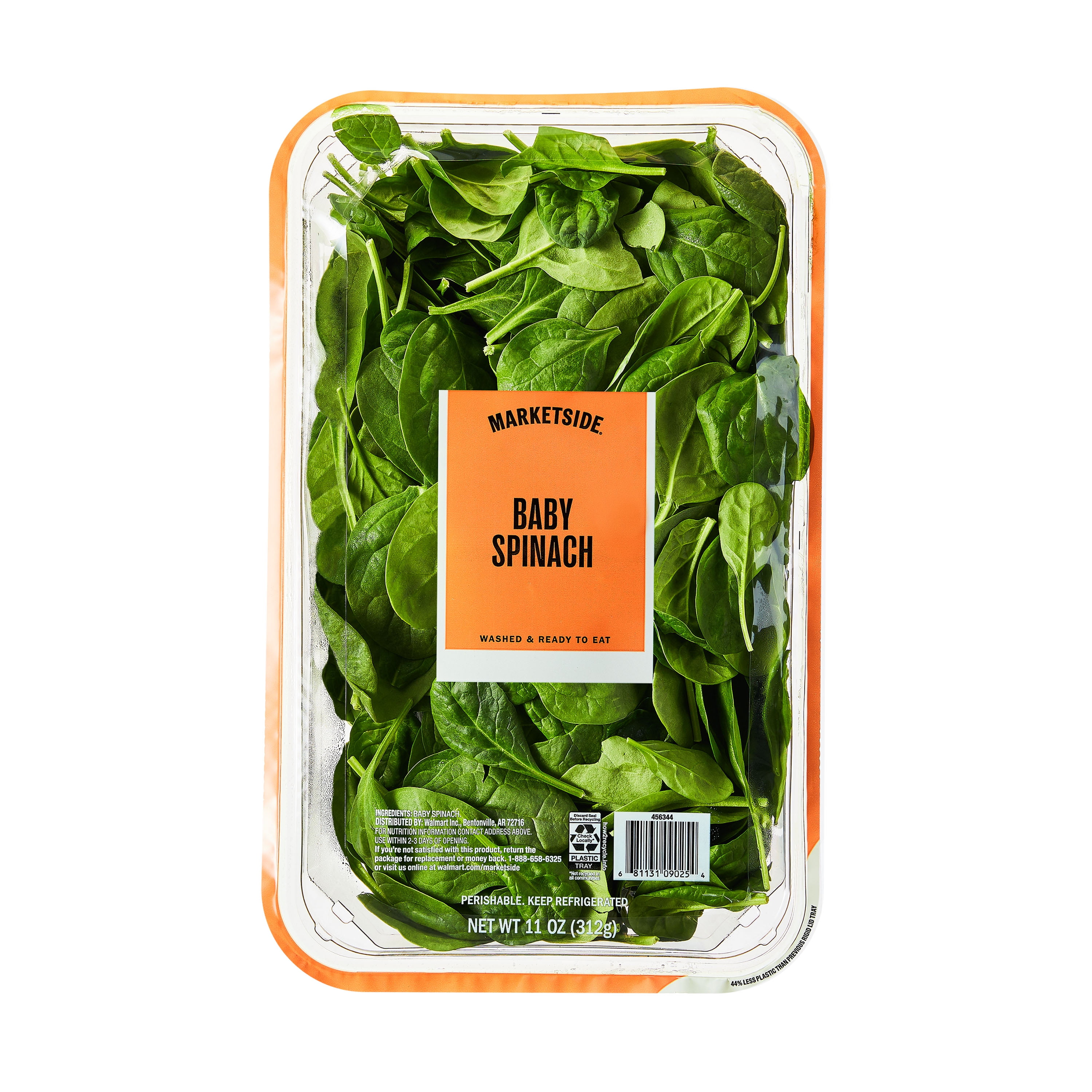 Marketside Fresh Baby Spinach, 11 oz