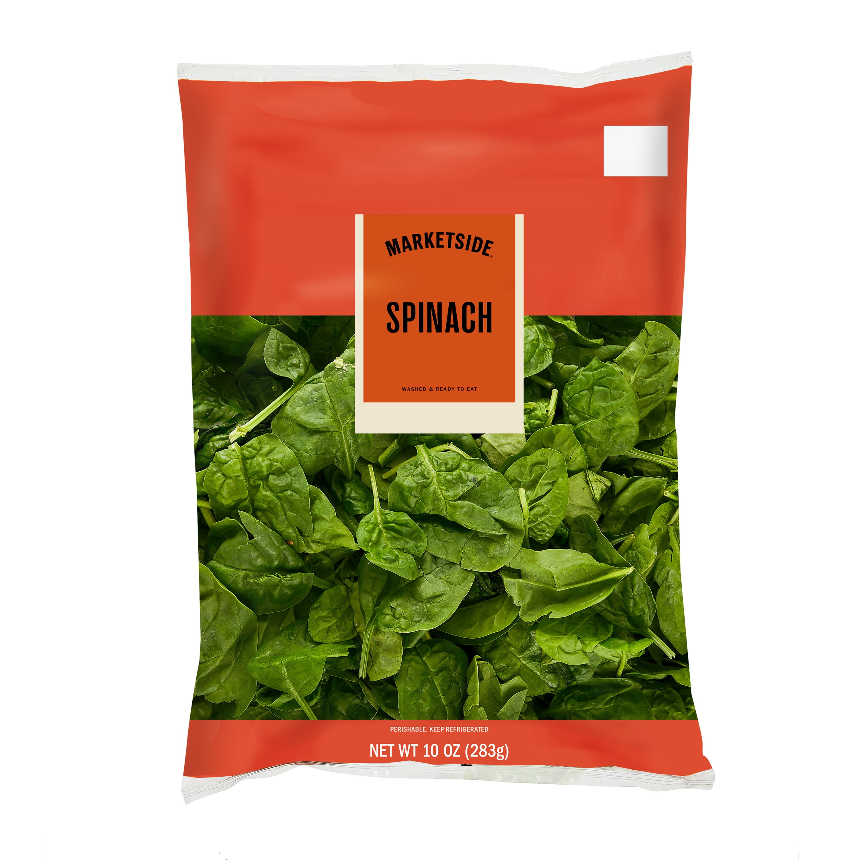 Marketside Fresh Spinach, 10 oz Bag (Fresh)