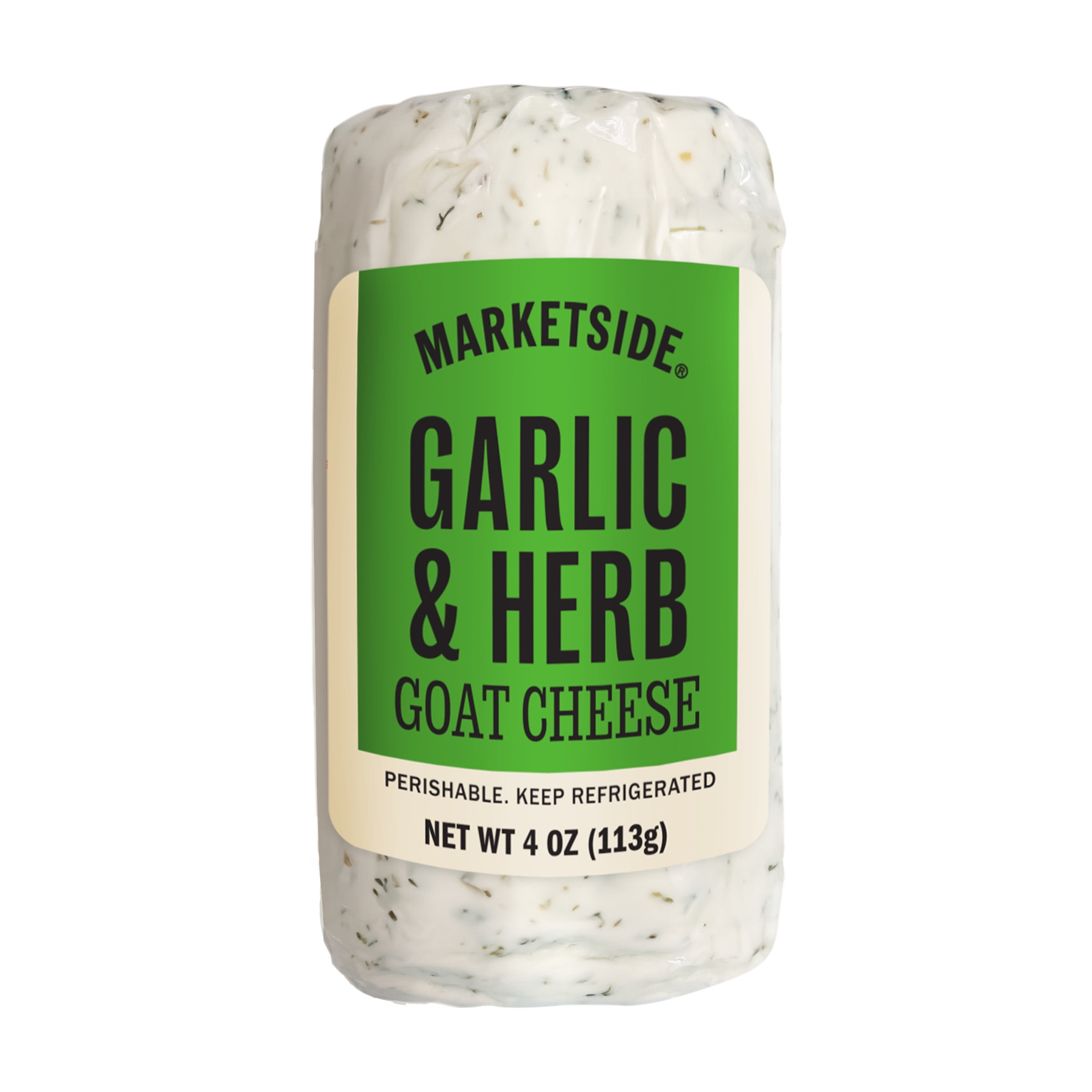 Marketside Garlic & Herb Goat Cheese Log, 4 oz