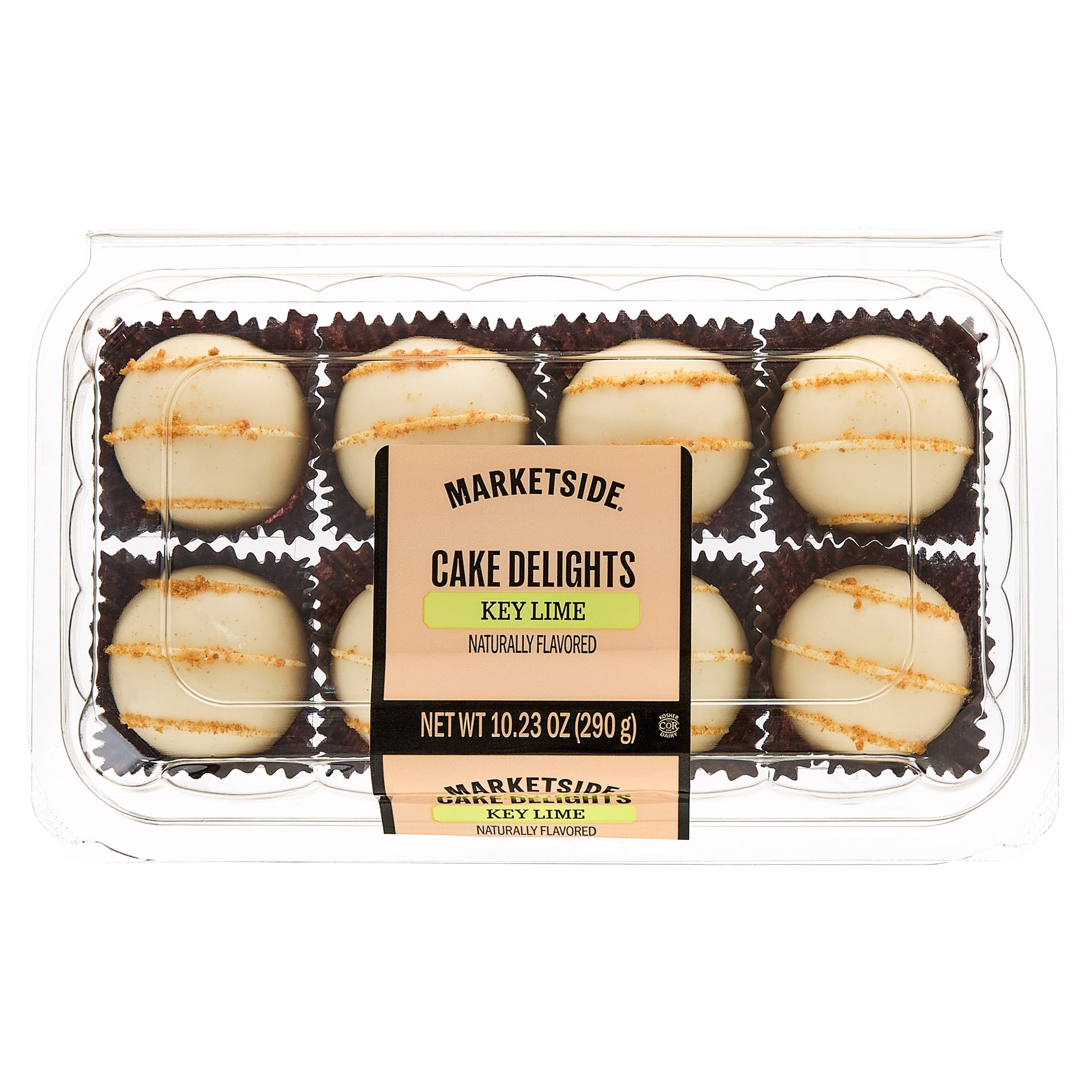 Marketside Fresh Key Lime Butter Cakes, 10.23 oz, 8 Count