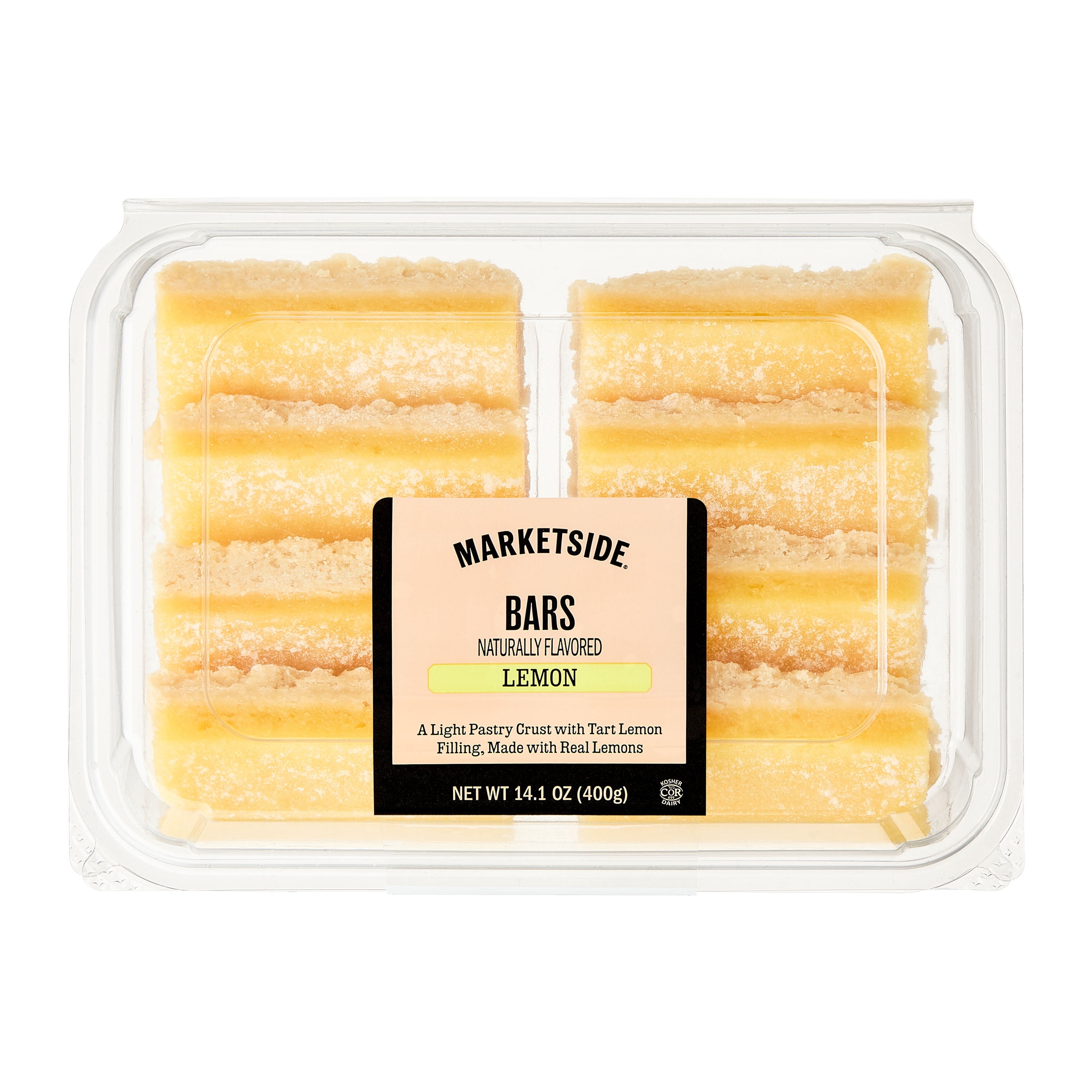 Marketside Lemon Bars, 14.1 oz, 8 Count