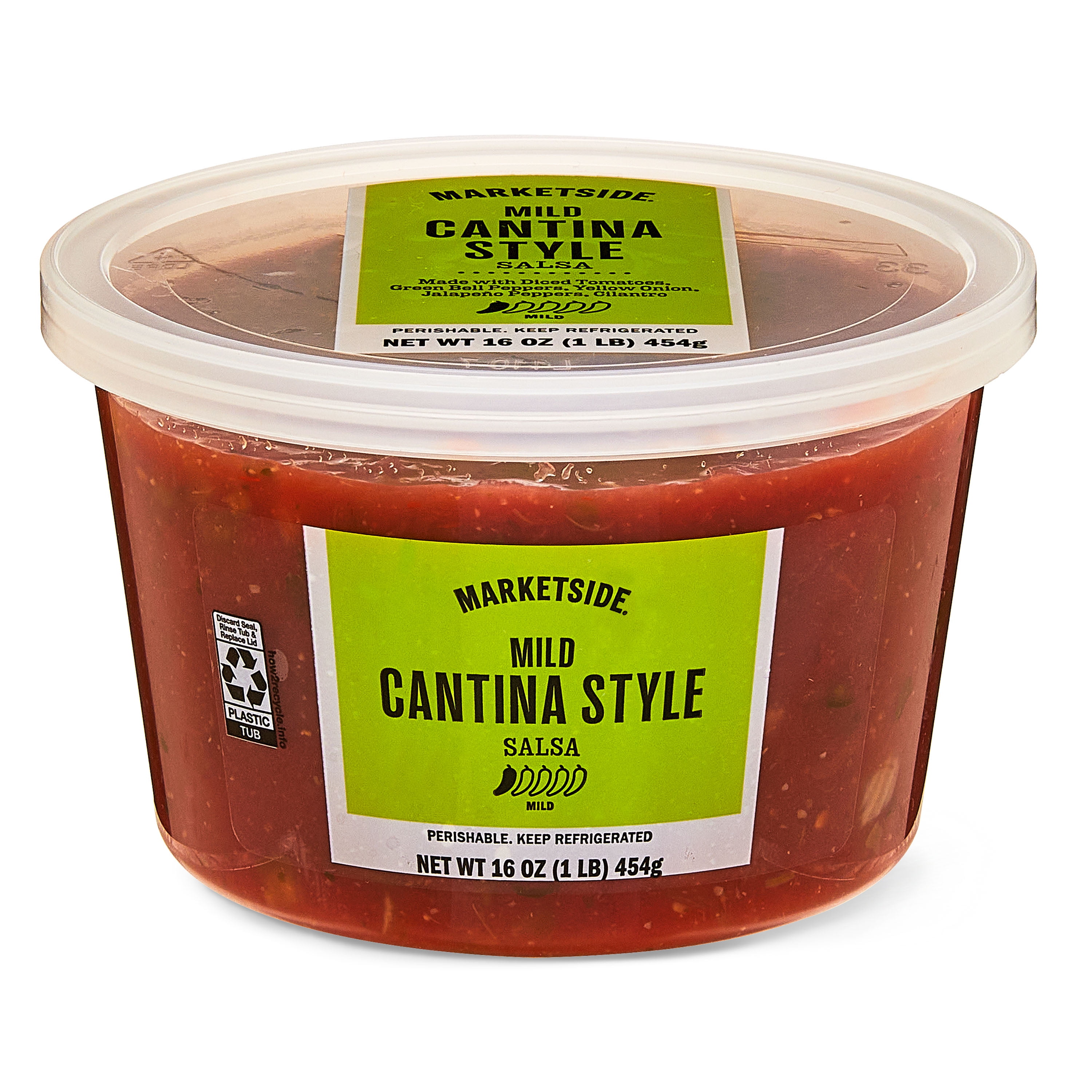 Marketside Mild Cantina Style Salsa, 16 oz, Gluten-Free, Refrigerated