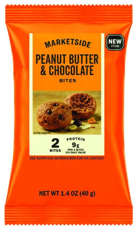 Marketside Peanut Butter Chocolate Bites, 1.4 oz, 9g Protein Total
