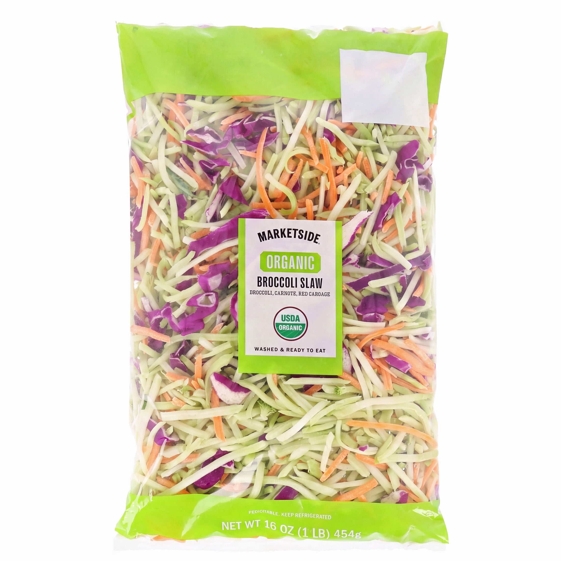Marketside Organic Fresh Broccoli Slaw, 16 oz