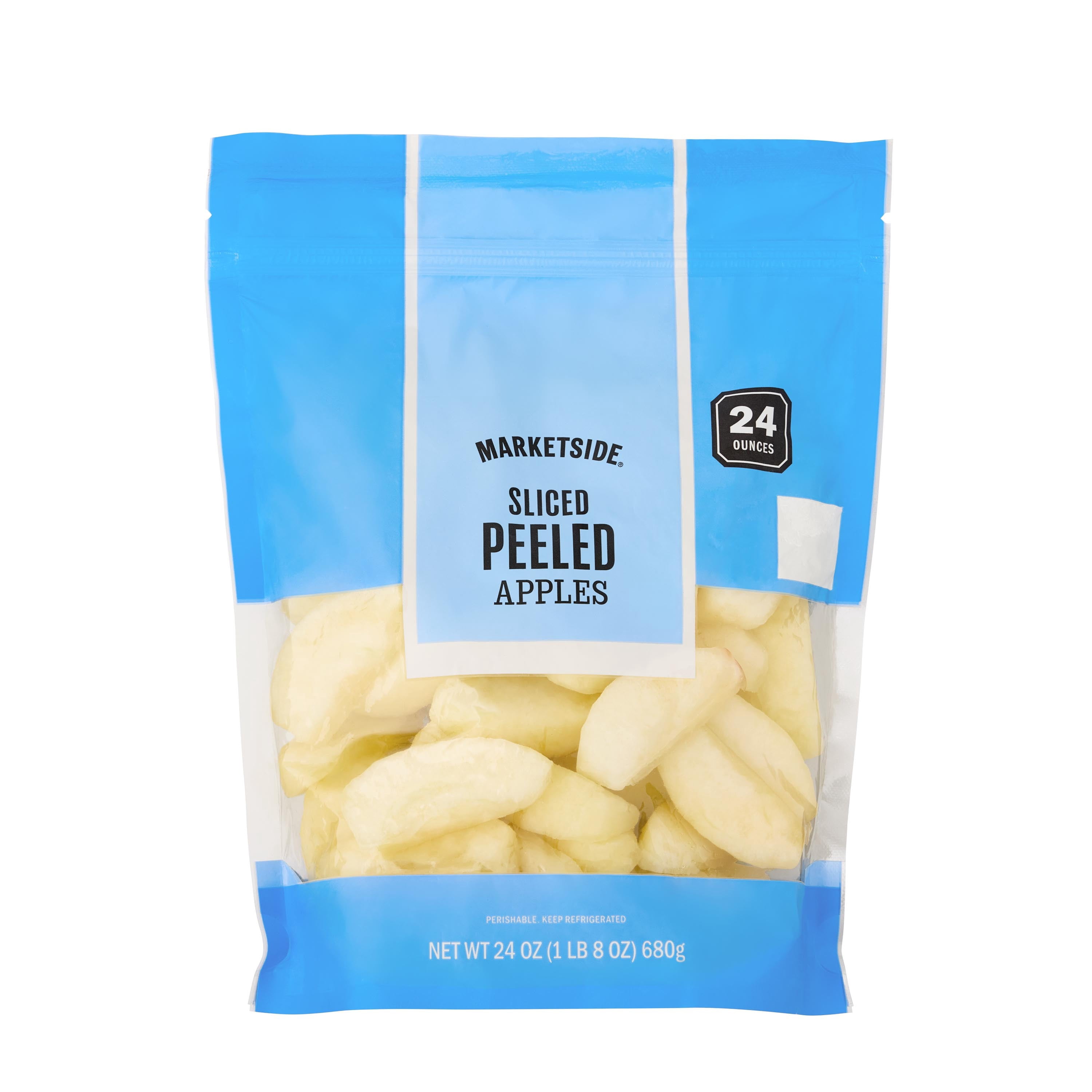 Marketside Sliced Peeled Apples, 24 oz, Pre-Cut (Fresh)