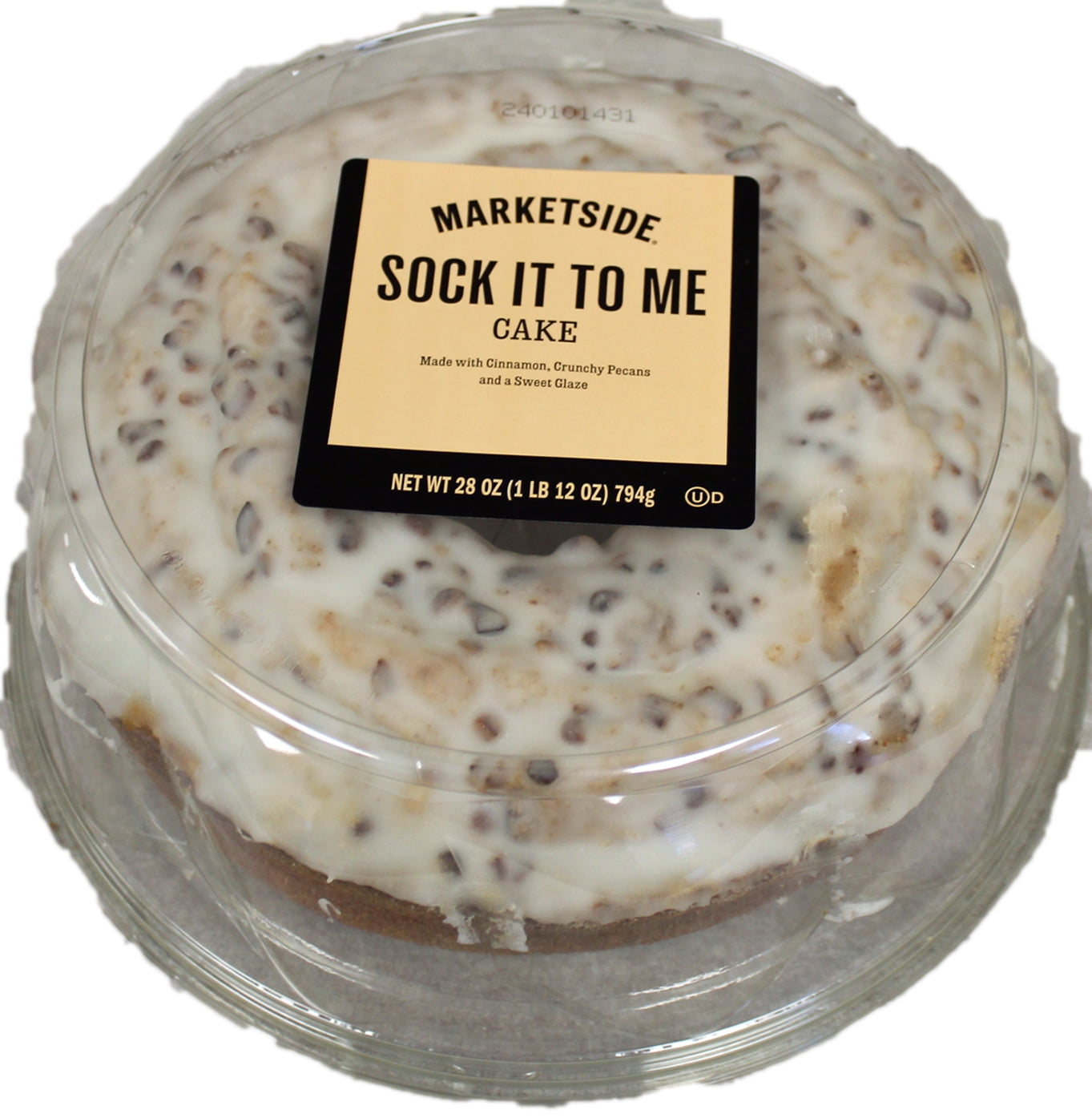 Marketside Sock It to Me Crme Cake (Vanilla & Cinnamon), 28 oz (Shelf Stable)