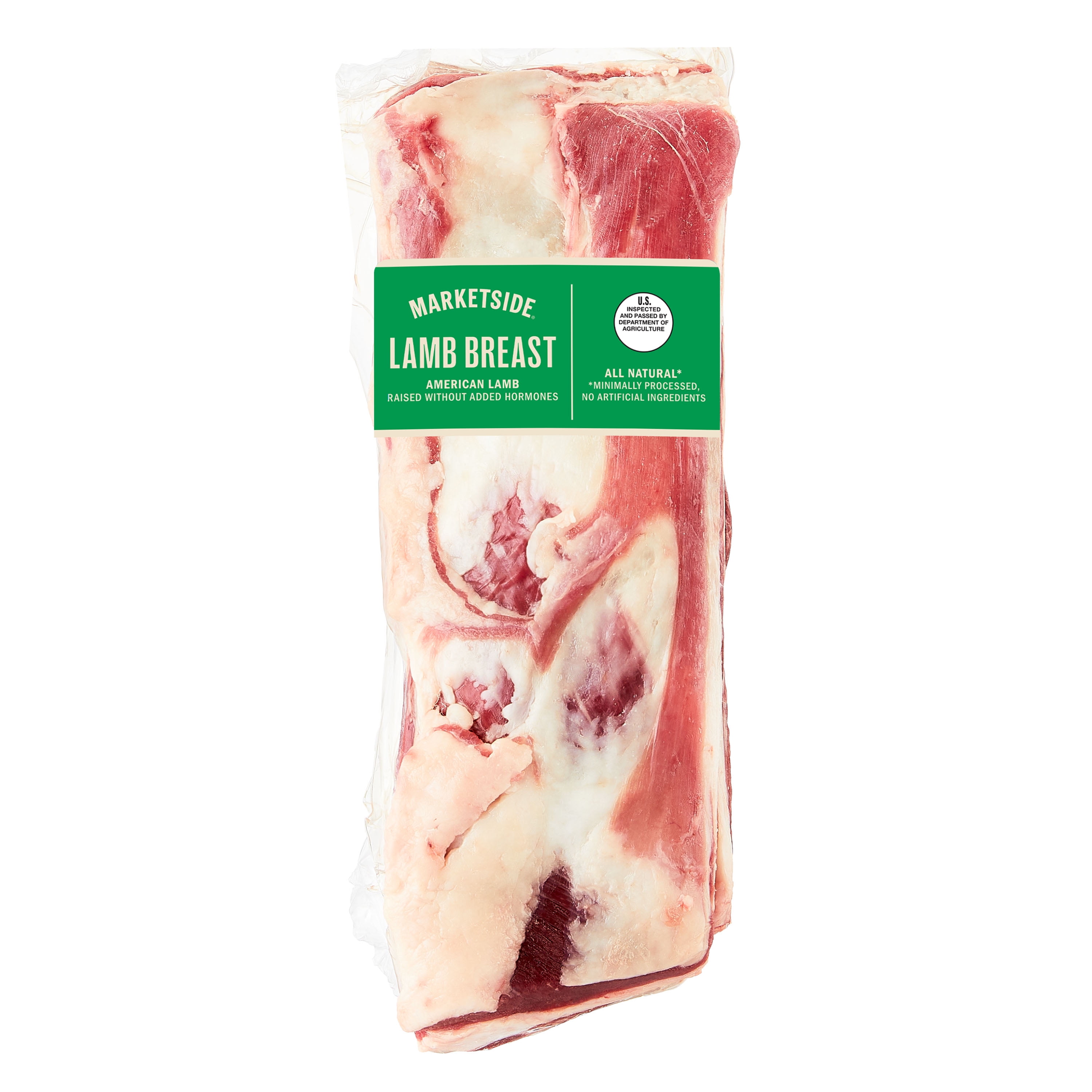 Marketside Split Lamb Breast, 2.2 - 3.8 lb