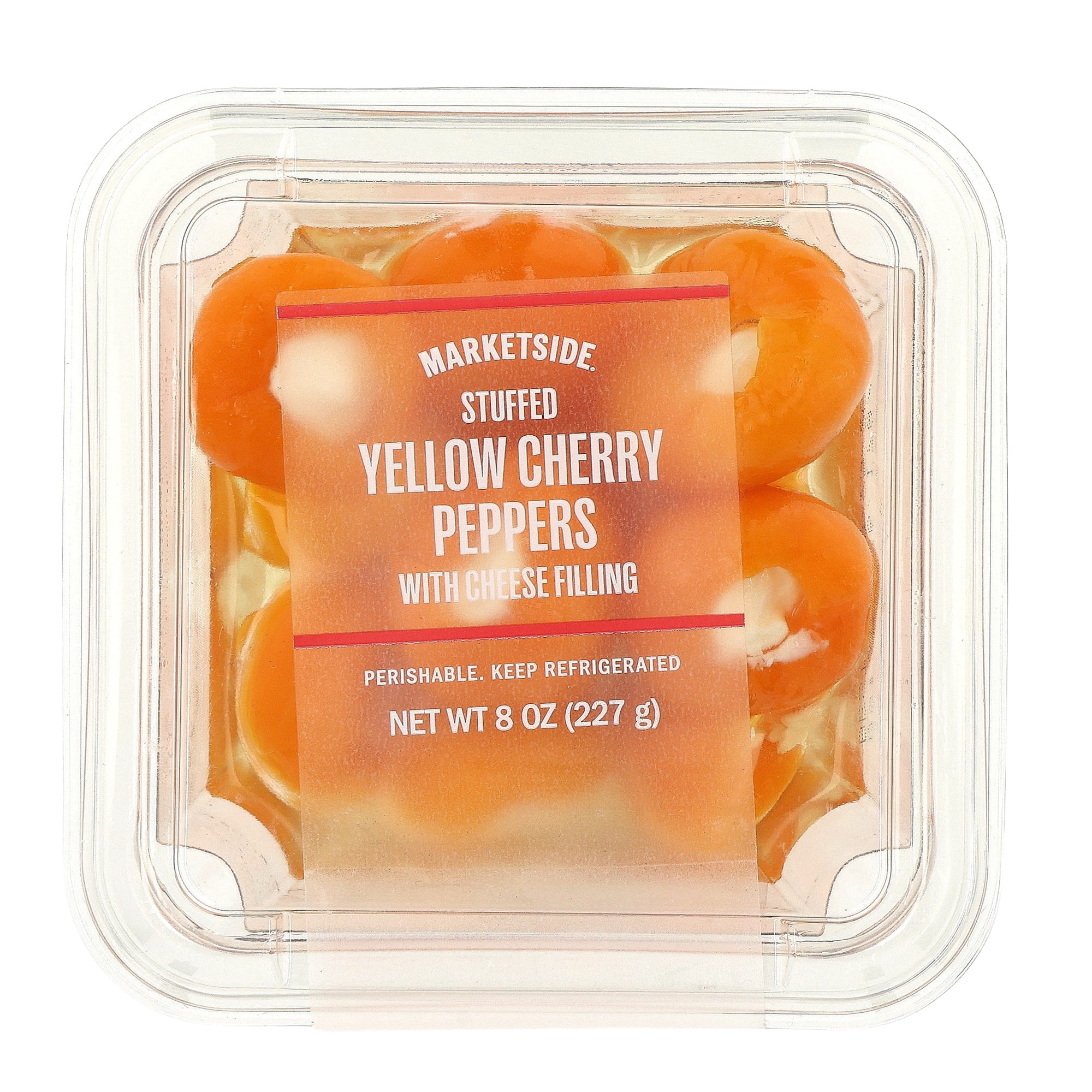 Marketside Stuffed Yellow Cherry Peppers with Cheese Filling, 8 oz
