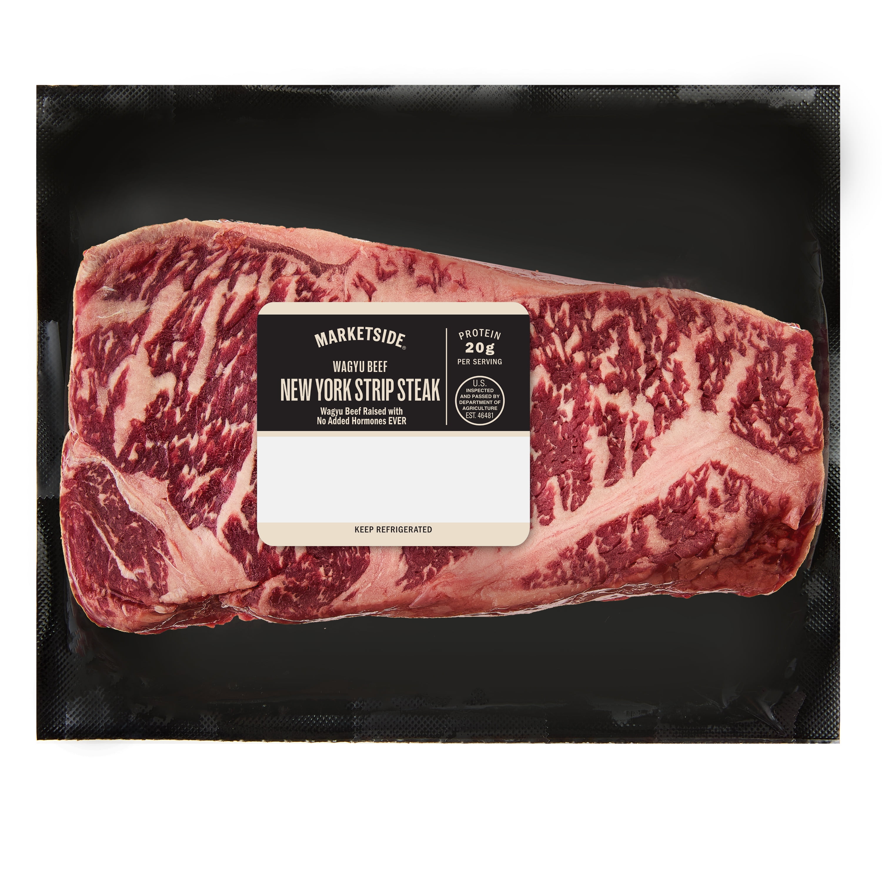 Marketside Wagyu Beef New York Strip Steak, 0.38 - 0.77 lb