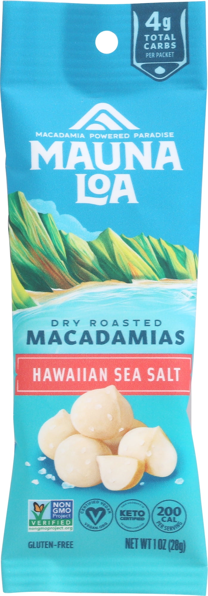 Mauna Loa Snackmac Hawaiian Sea Salt 1oz