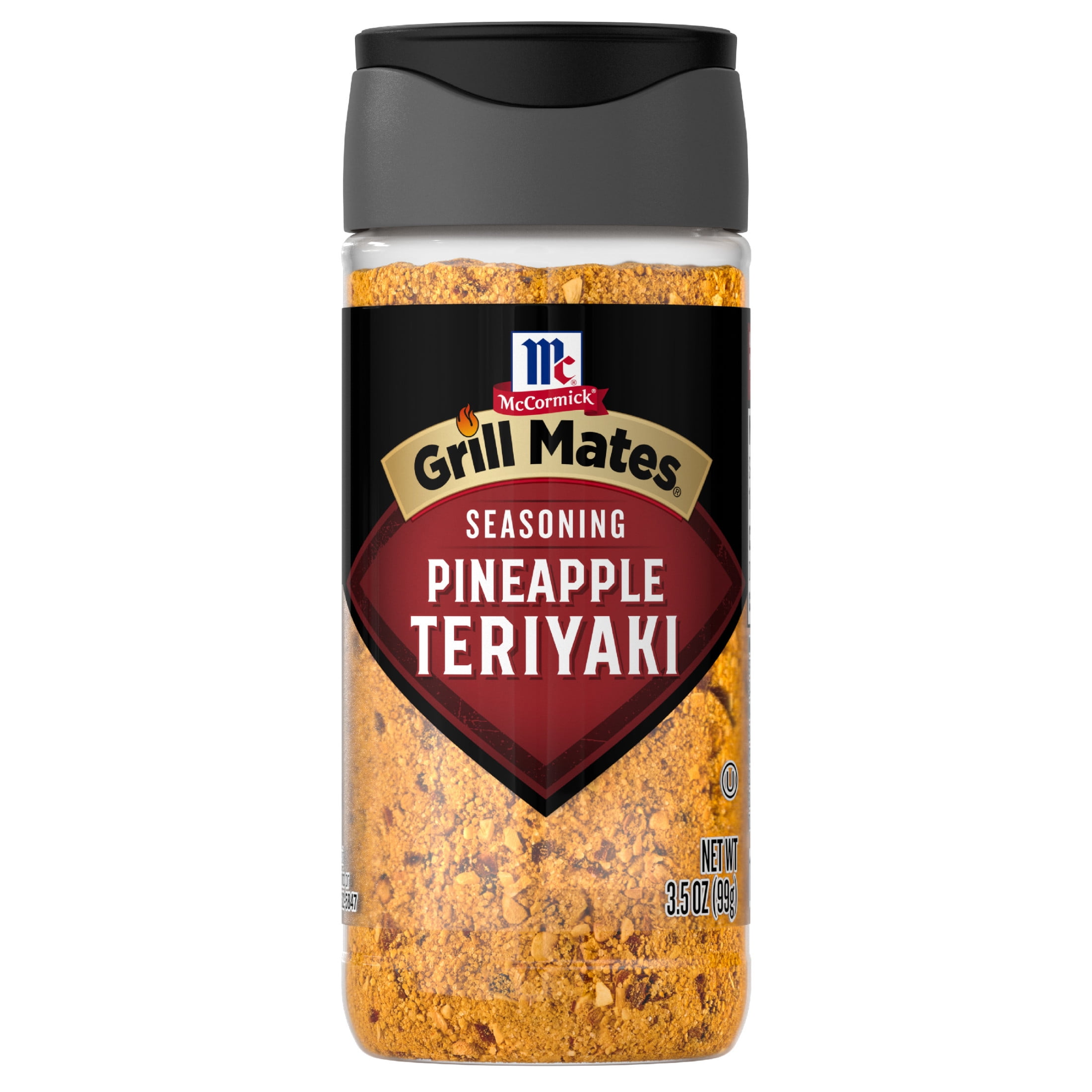 Grill Mates Seasoning, Pineapple Teriyaki, 3.5 oz Bottle