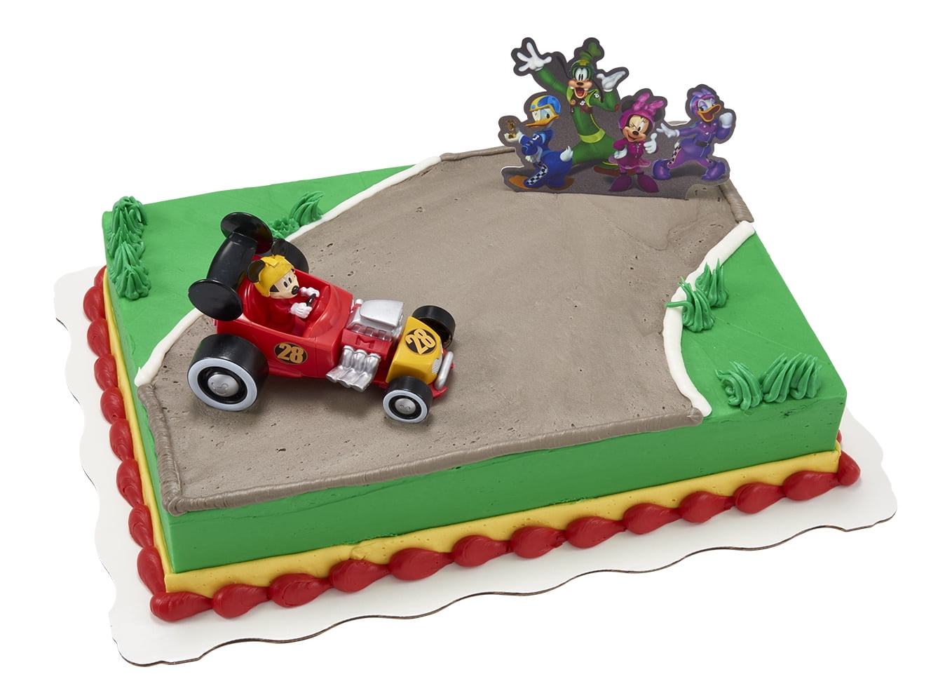 Mickey and the Roadster Racers Two Tier Cake