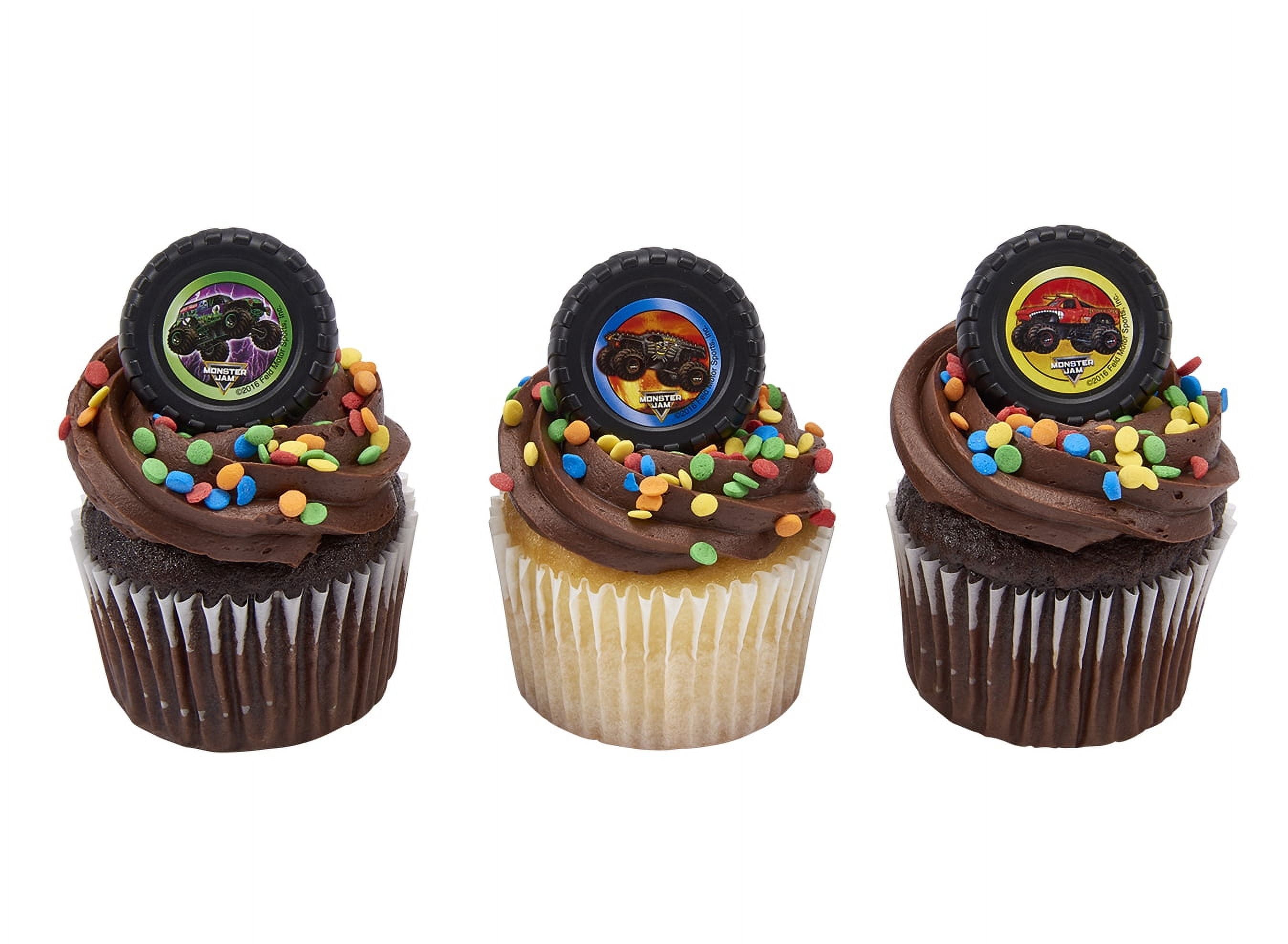 Monster Jam Cupcakes