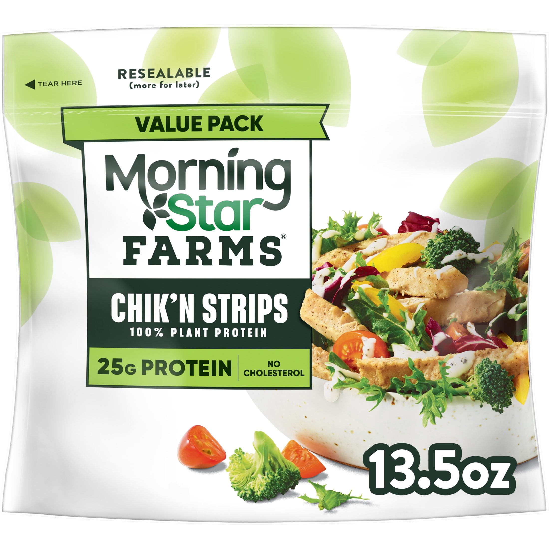 MorningStar Farms Meal Starters Original Vegan, Meat Free, 13.5 oz Bag
