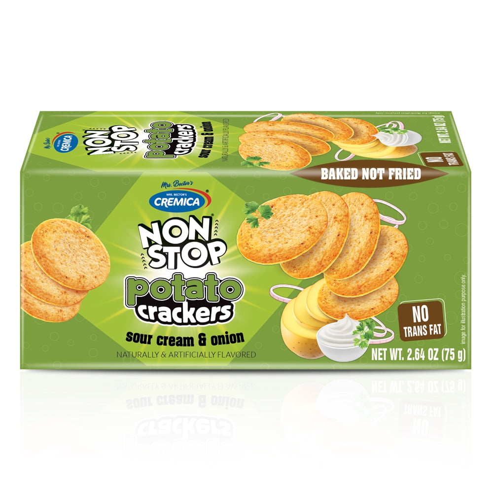 NON STOP Potato Crackers- Sour Cream & Onion