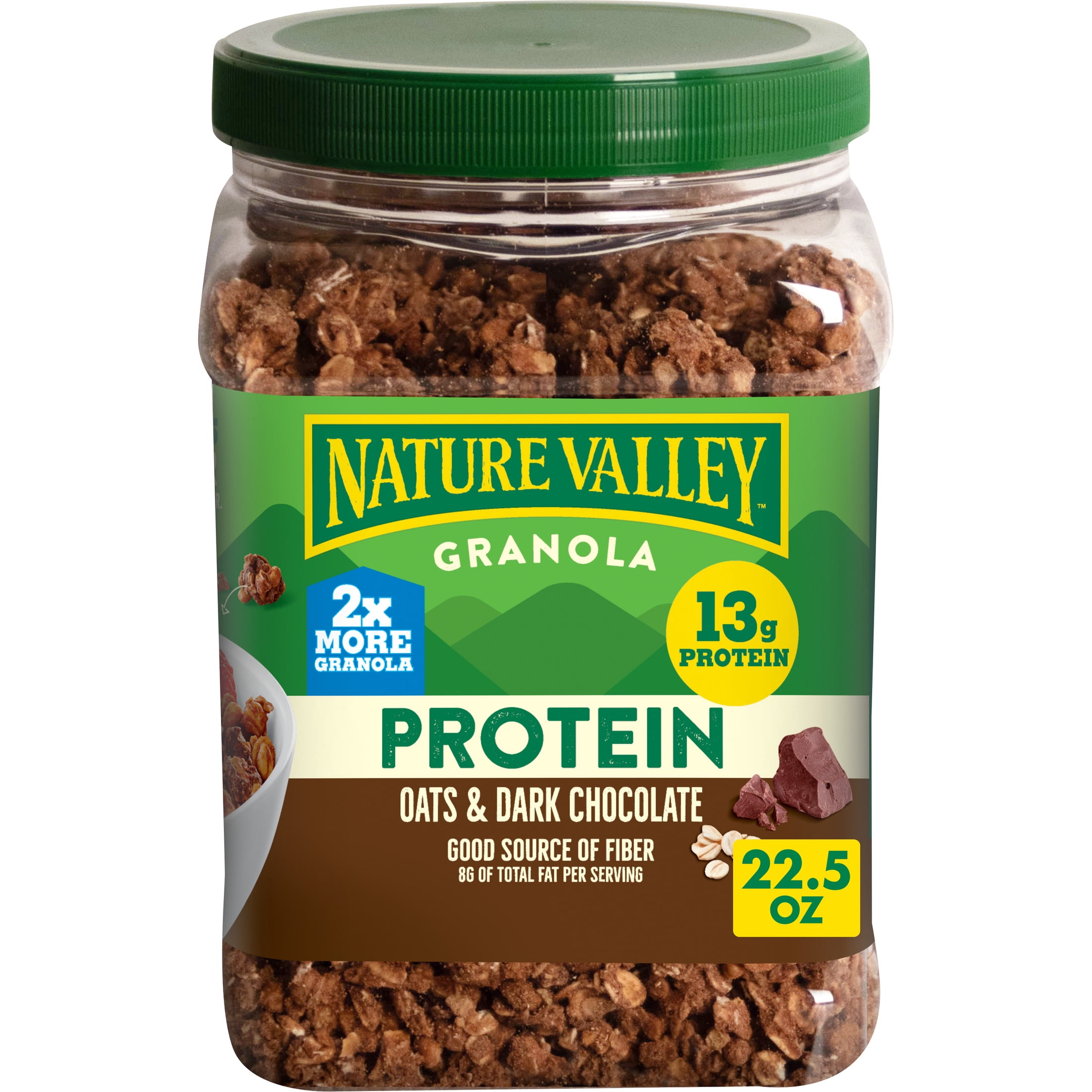 Nature Valley Protein Oats and Dark Chocolate Granola Tub, 22.5 oz
