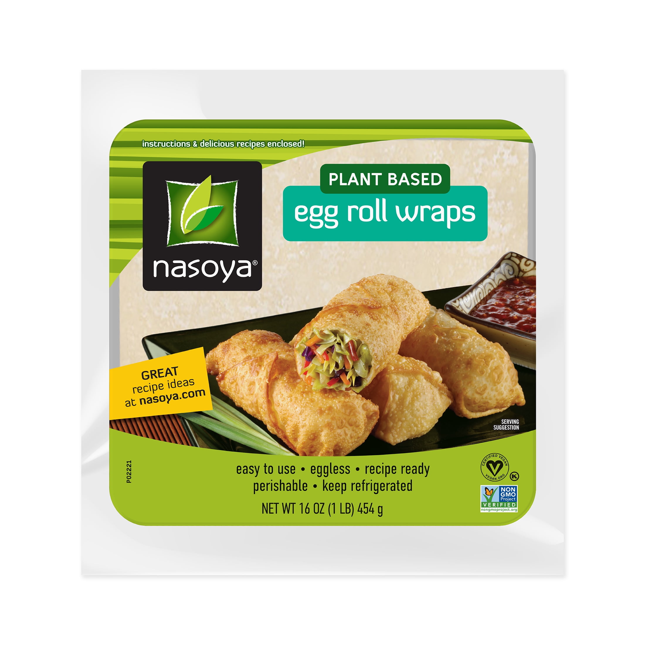 Nasoya Plant Based Egg Roll Wraps, 16 oz