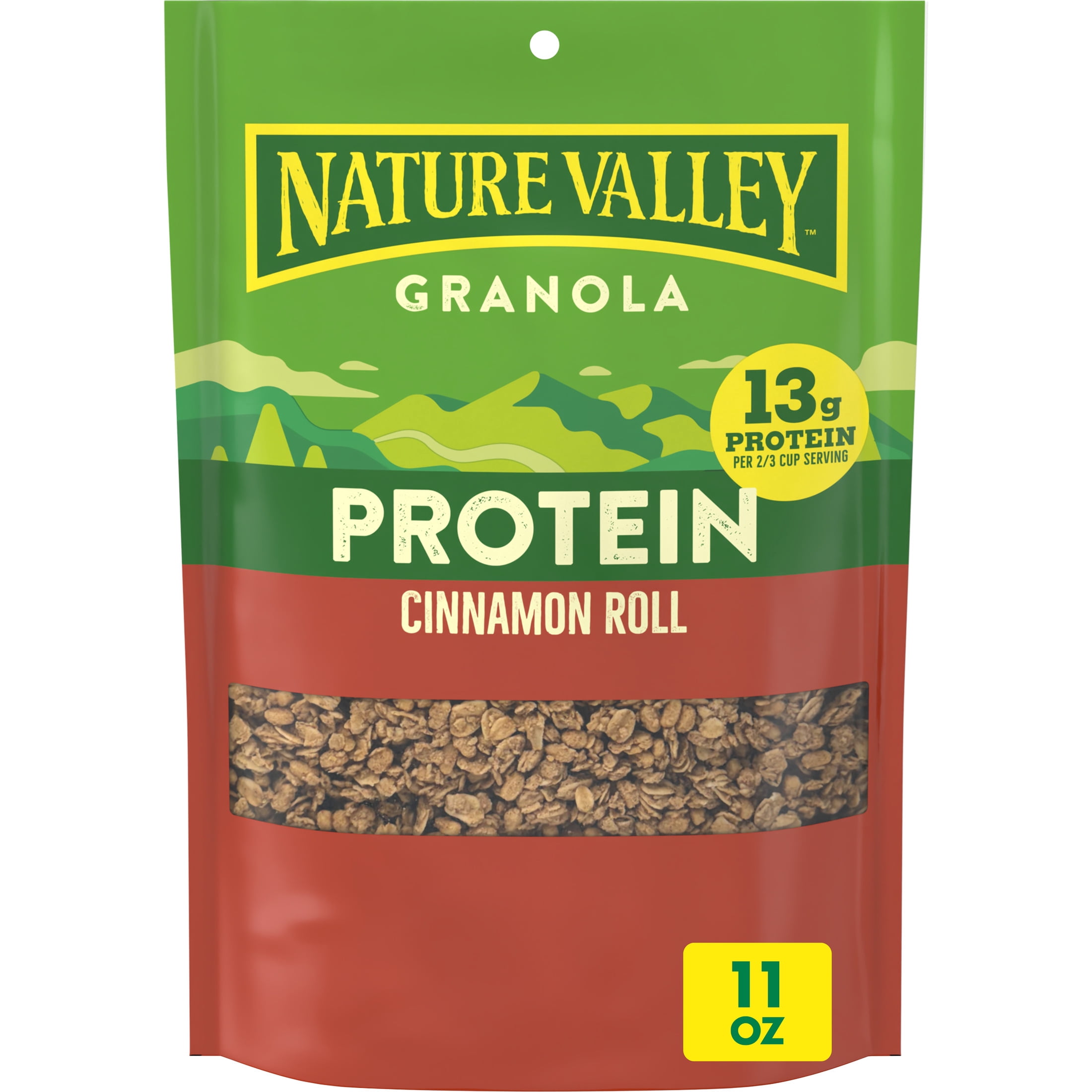 Nature Valley Protein Granola Cinnamon Roll Breakfast Cereal 11 oz