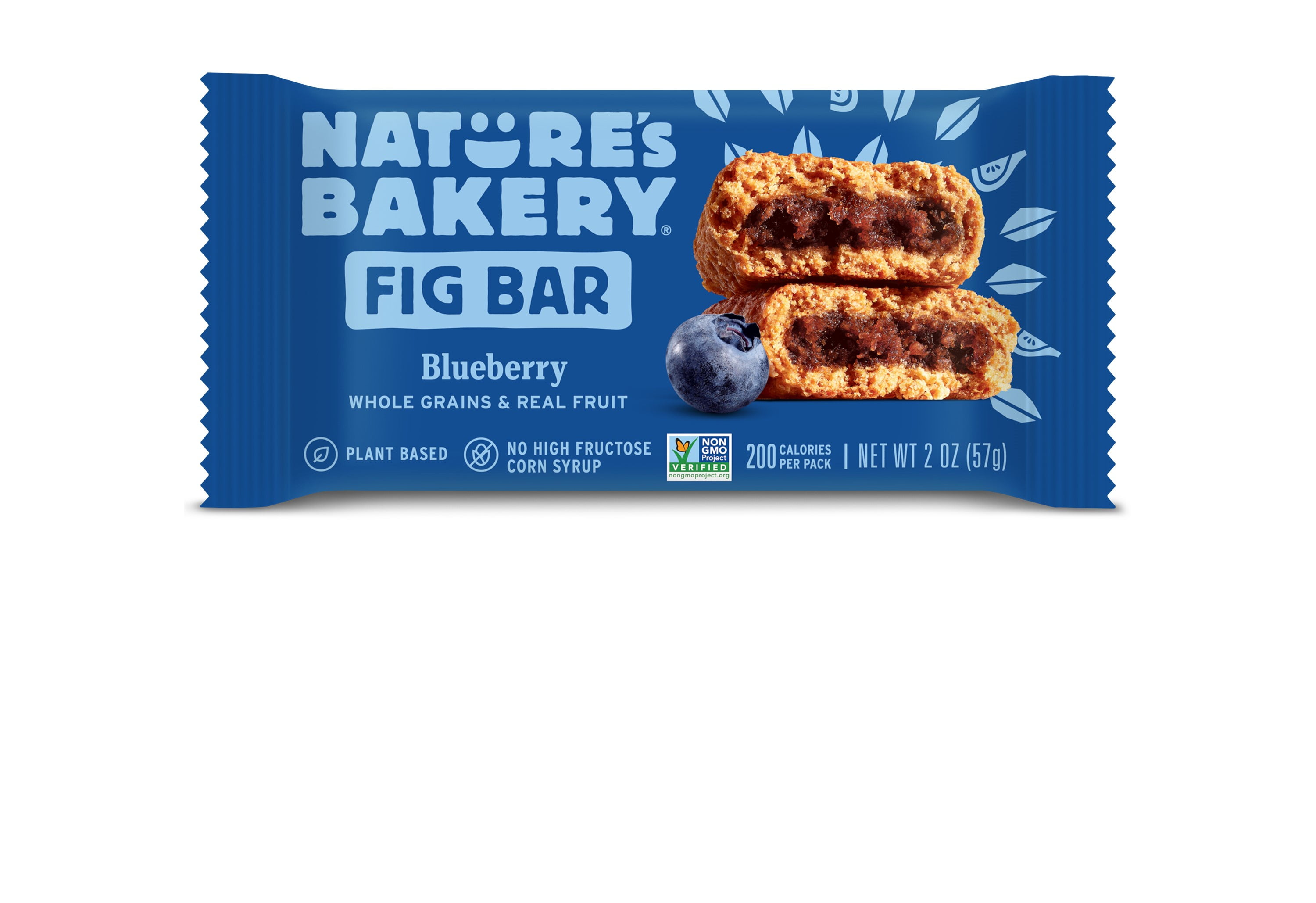 Nature's Bakery Blueberry Fig Bar With Whole Wheat, 2 oz, Soft Baked Snack