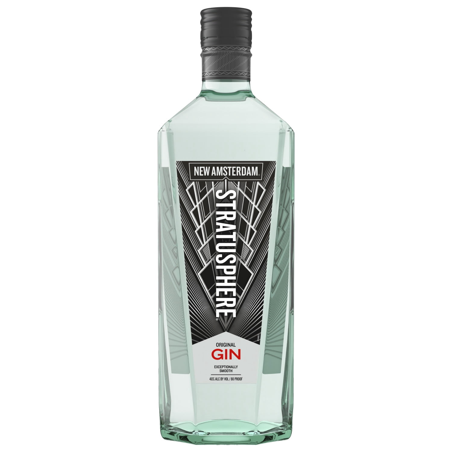 New Amsterdam Stratusphere Gin, 1.75 L glass bottle, 80 Proof