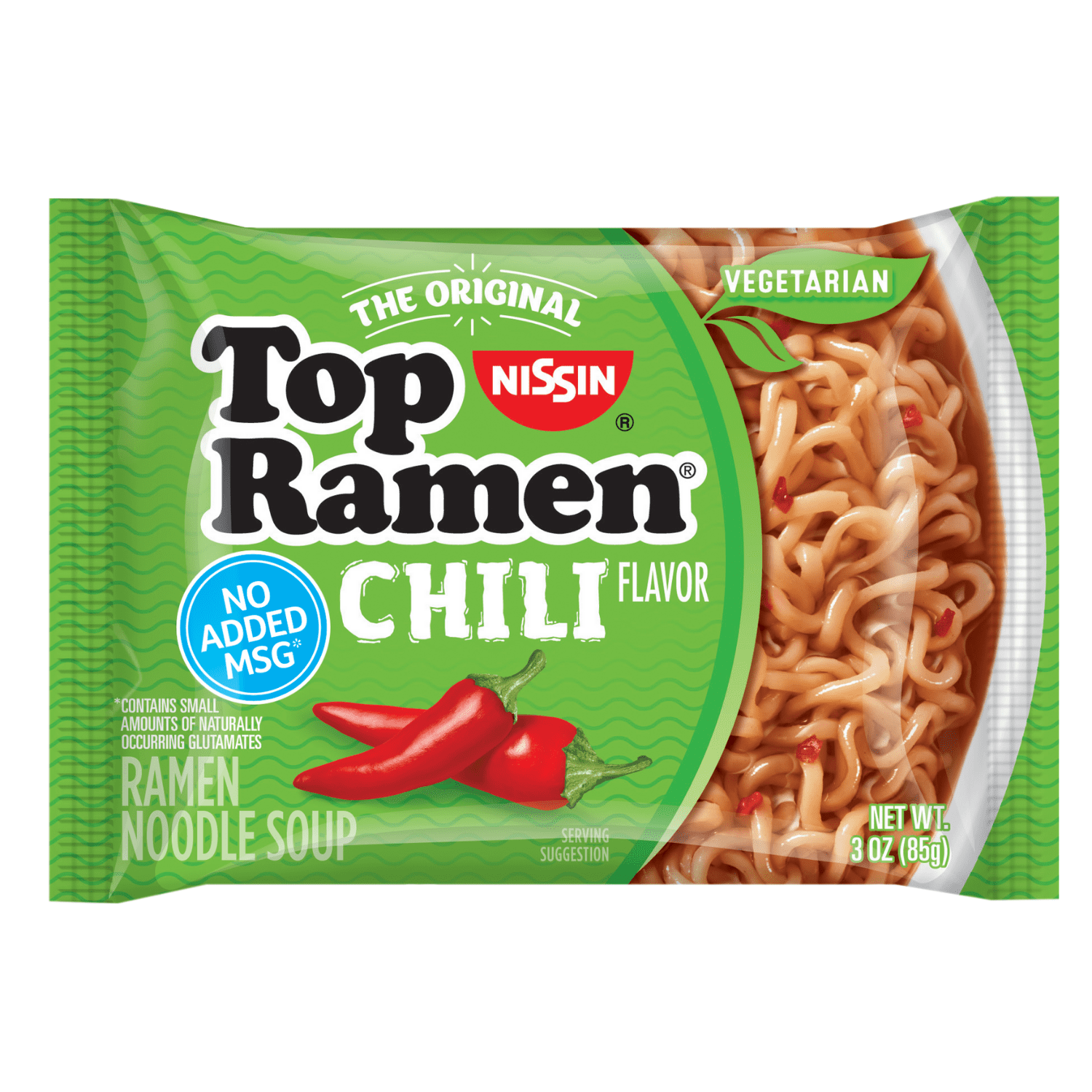 Top Ramen Noodles Chili Flavor 3 oz.