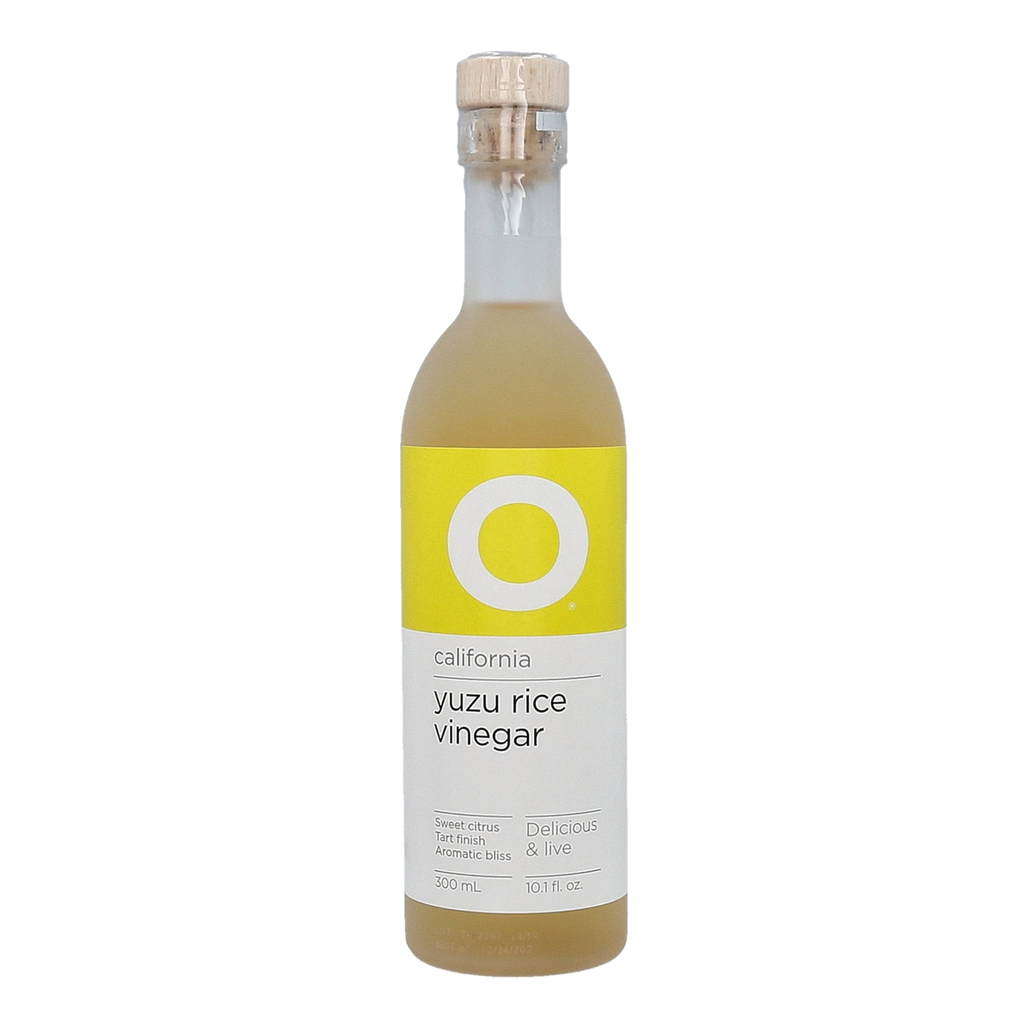 O California Yuzu Rice Vinegar, 10.1 fl oz (300 ml)