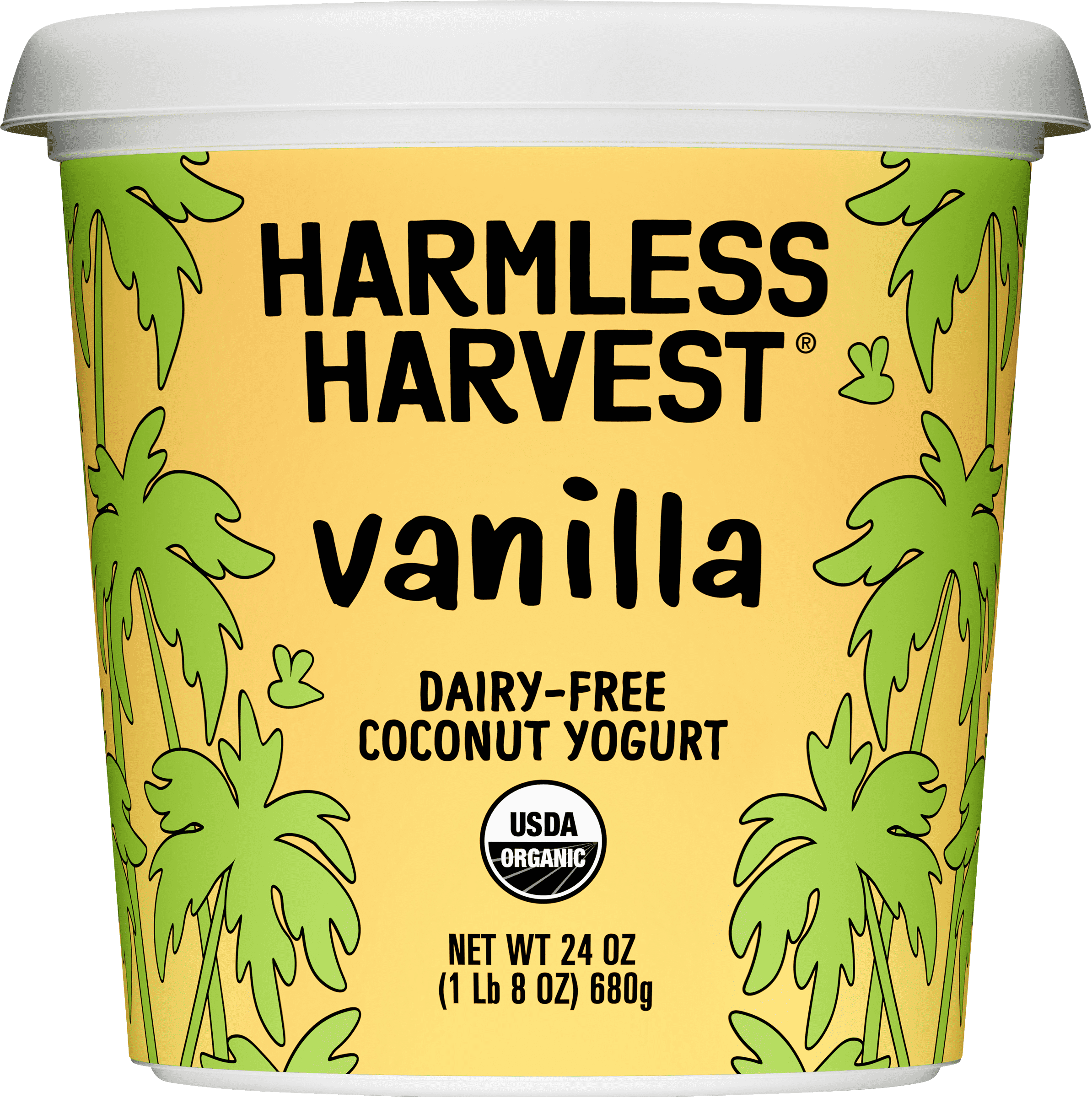 Harmless Harvest Organic Coconut Yogurt, Dairy Free, Vanilla