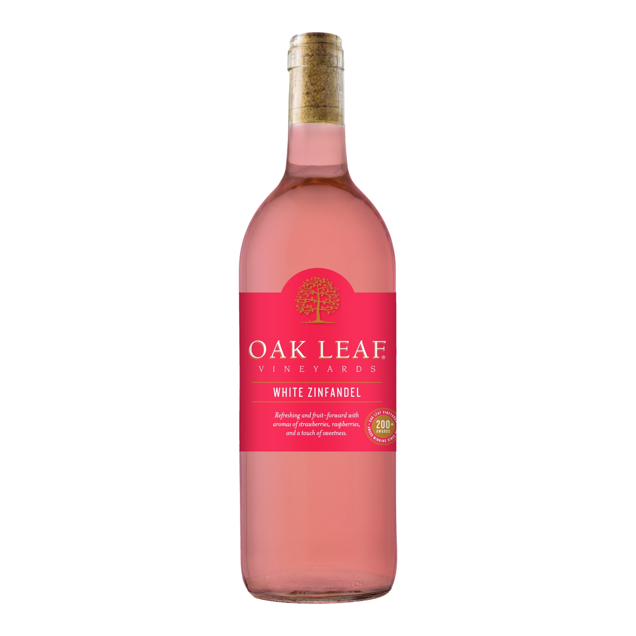 Oak Leaf Vineyards White Zinfandel, Pink Wine, 750ml