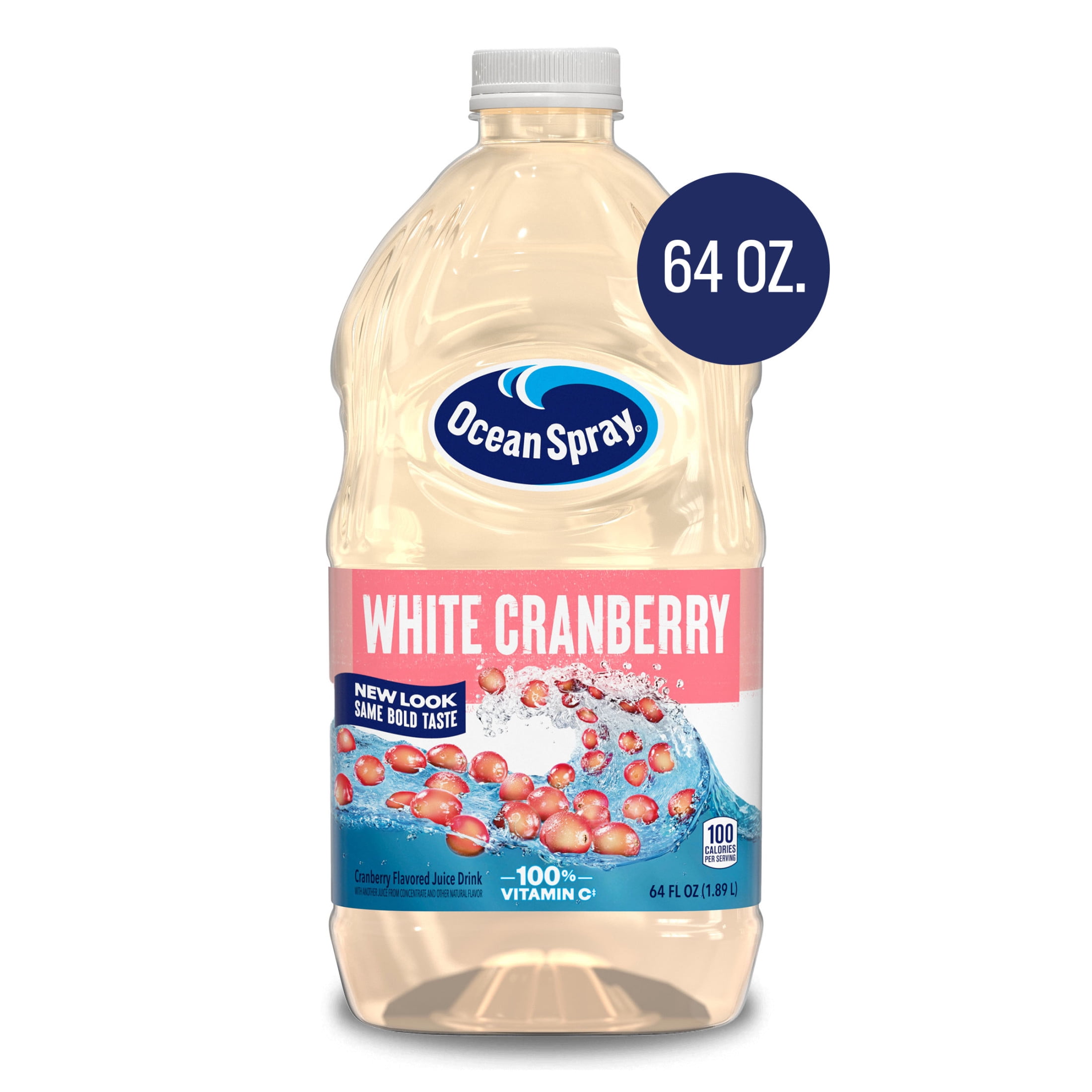 Ocean Spray White Cranberry Juice Drink, 64 fl oz Bottle