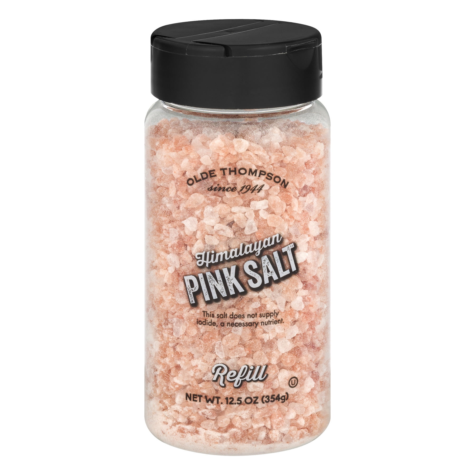 Olde Thompson Kosher Himalayan Pink Salt Shaker, 12.5 Oz