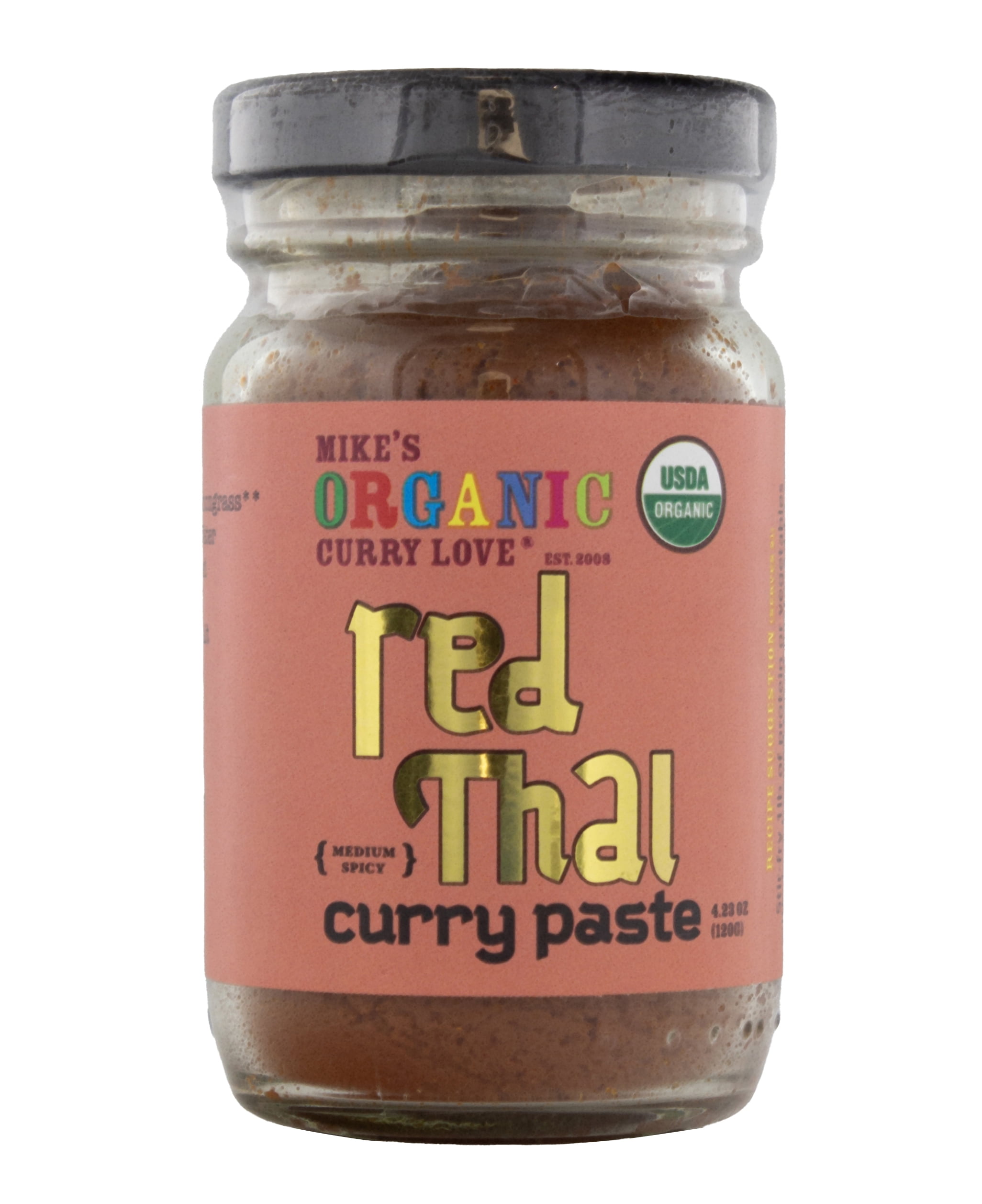 Curry Love Mike's Organic Red Thai Curry Paste, 4.23 oz