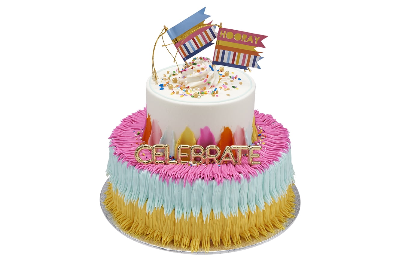 Packed Party Celebrate 2 Tier Cake