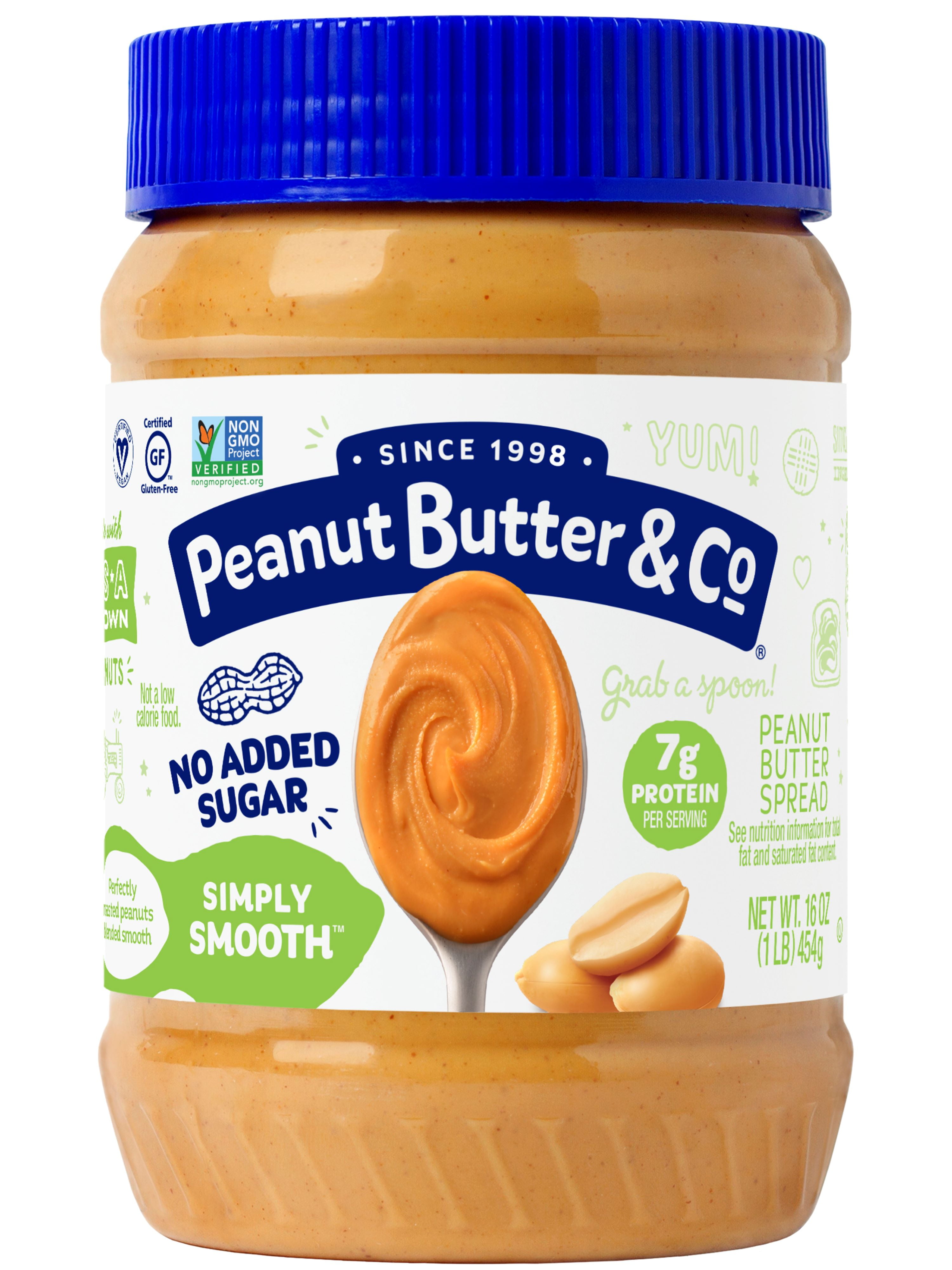 Peanut Butter & Co, Simply Smooth, Peanut Butter Spread, 16 oz