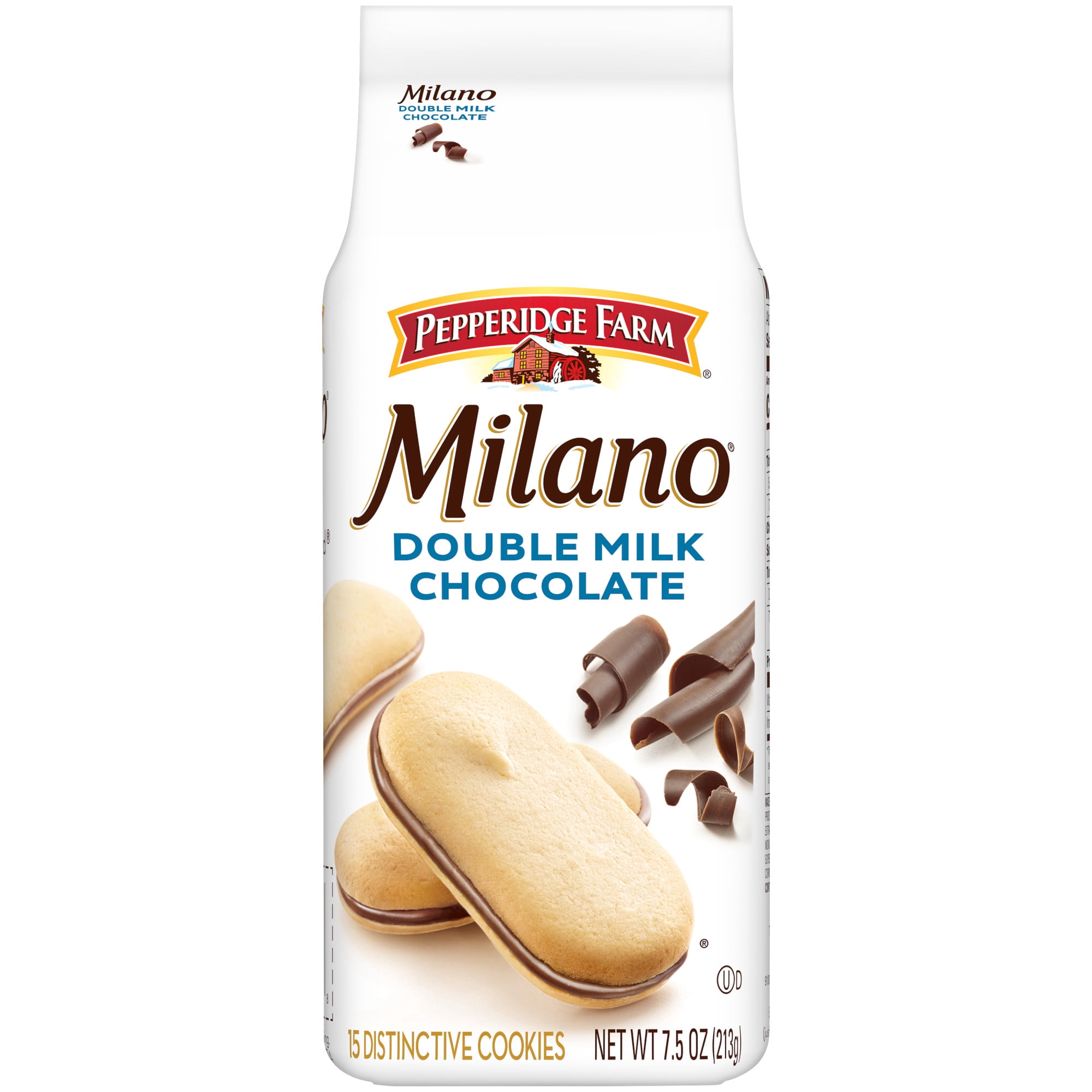 Pepperidge Farm Milano Double Milk Chocolate Cookies, 7.5 oz Bag