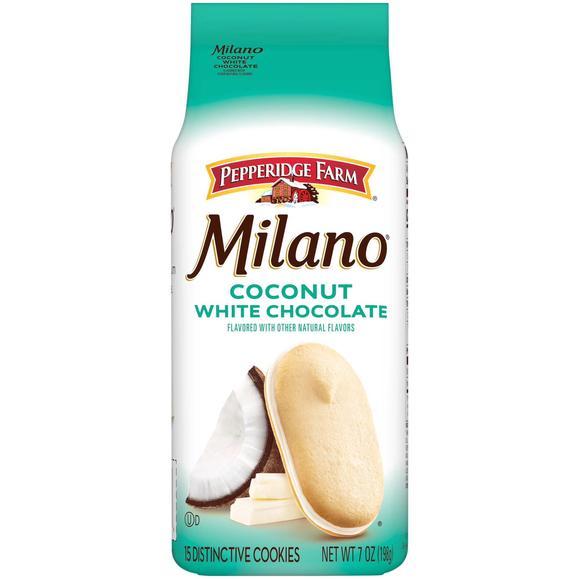 Pepperidge Farm Milano Coconut White Chocolate Cookies, 7 oz