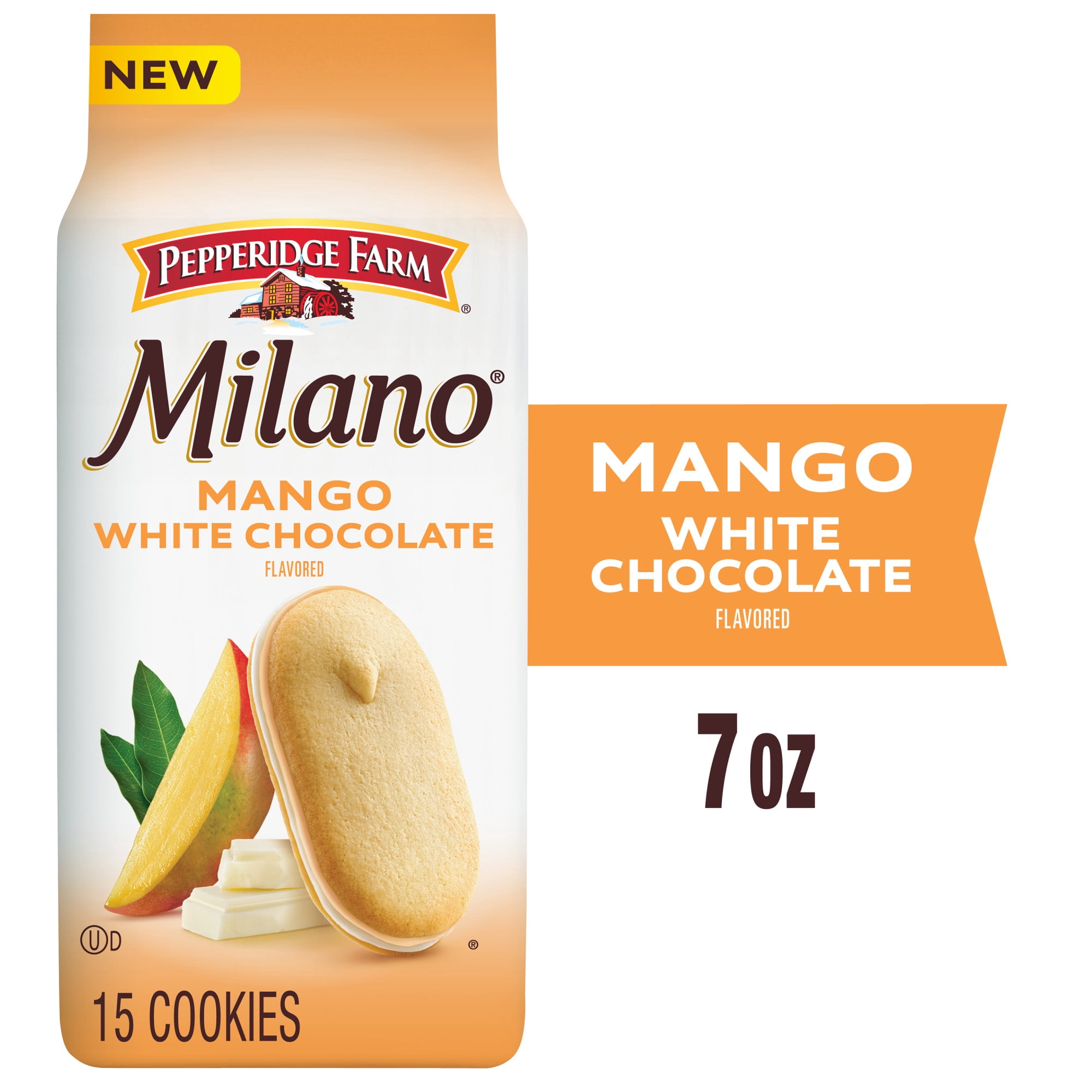 Pepperidge Farm Milano Mango White Chocolate, 15 ct