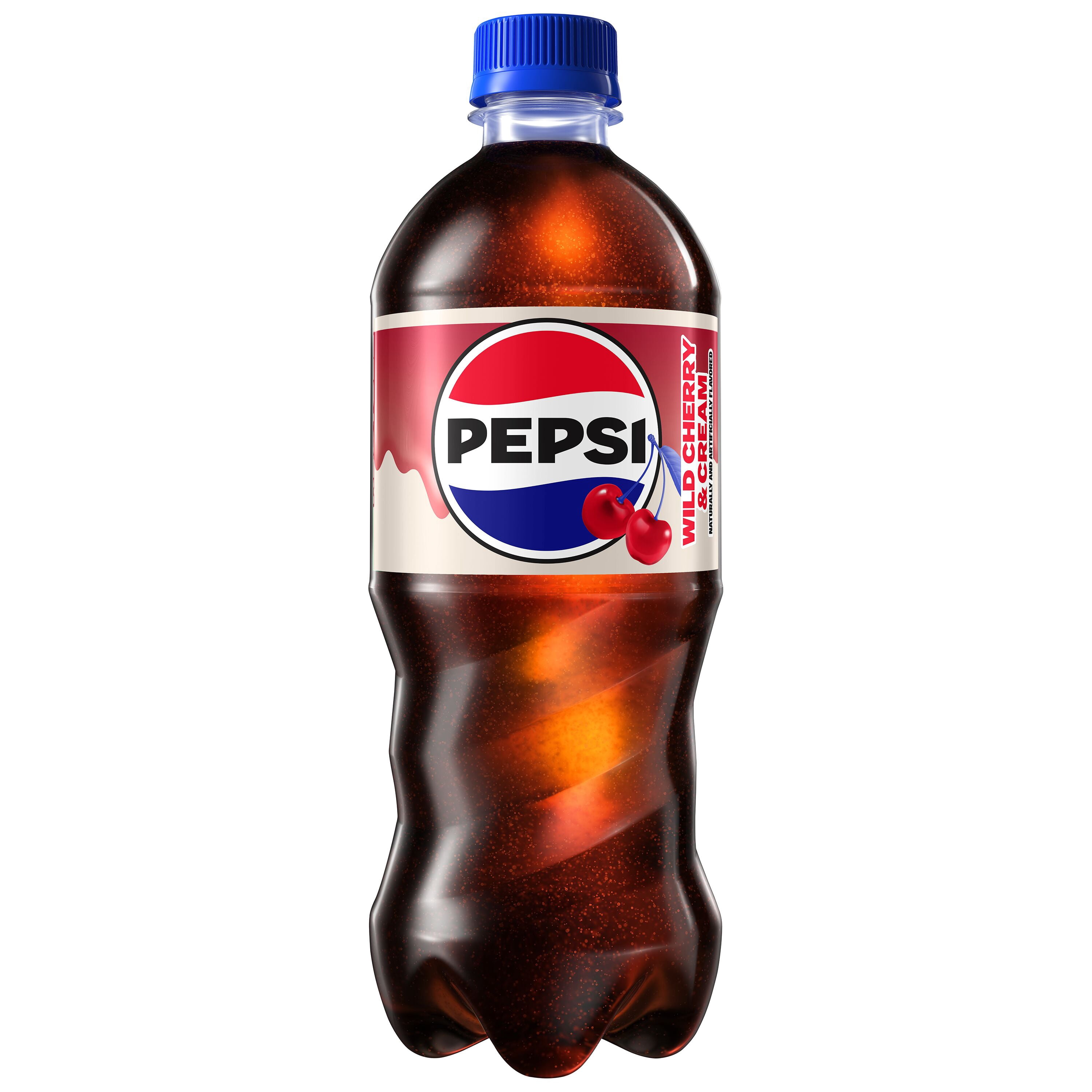Pepsi Soda Wild Cherry And Cream 20 fl oz Bottle