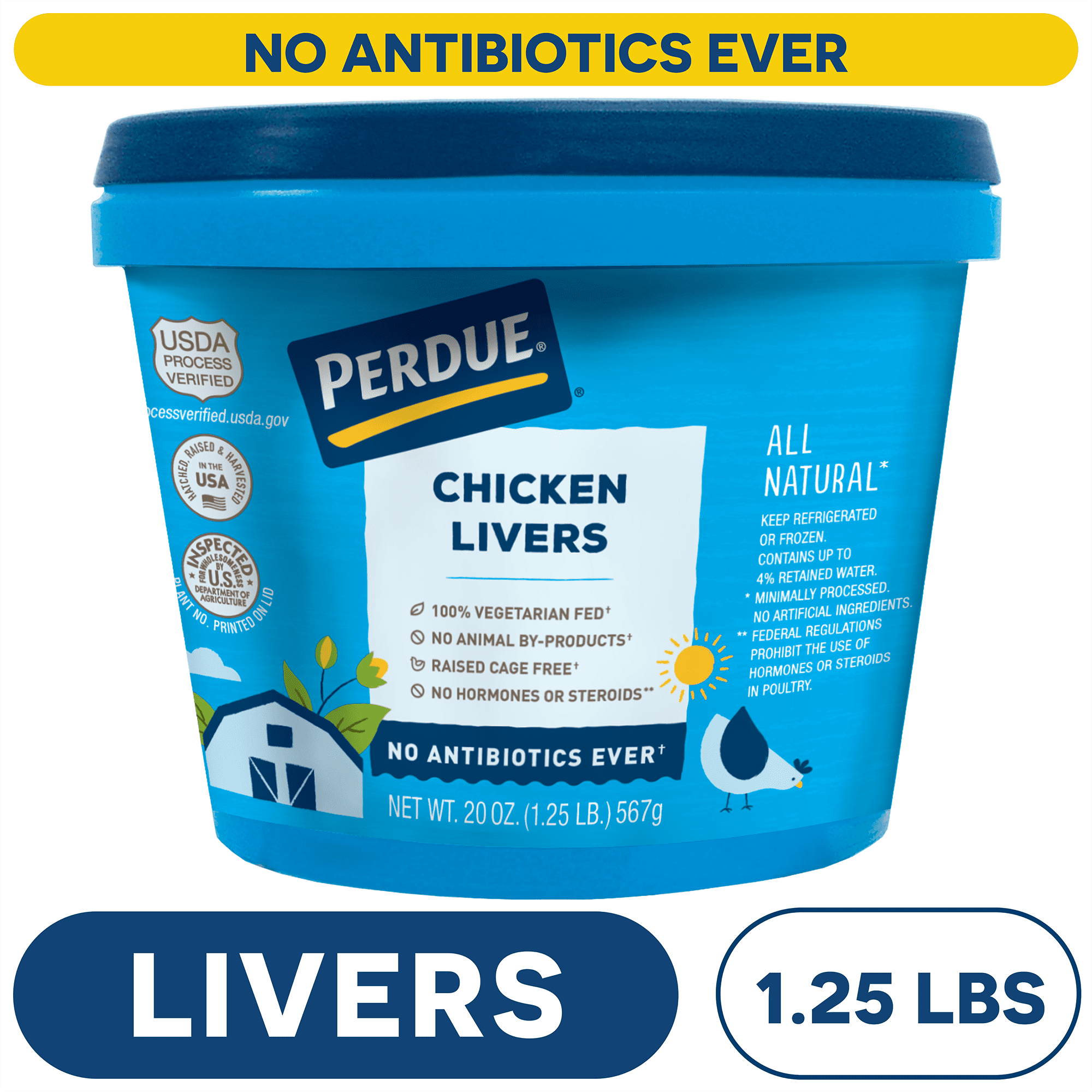 Perdue Fresh Chicken Livers, 1.25 lbs