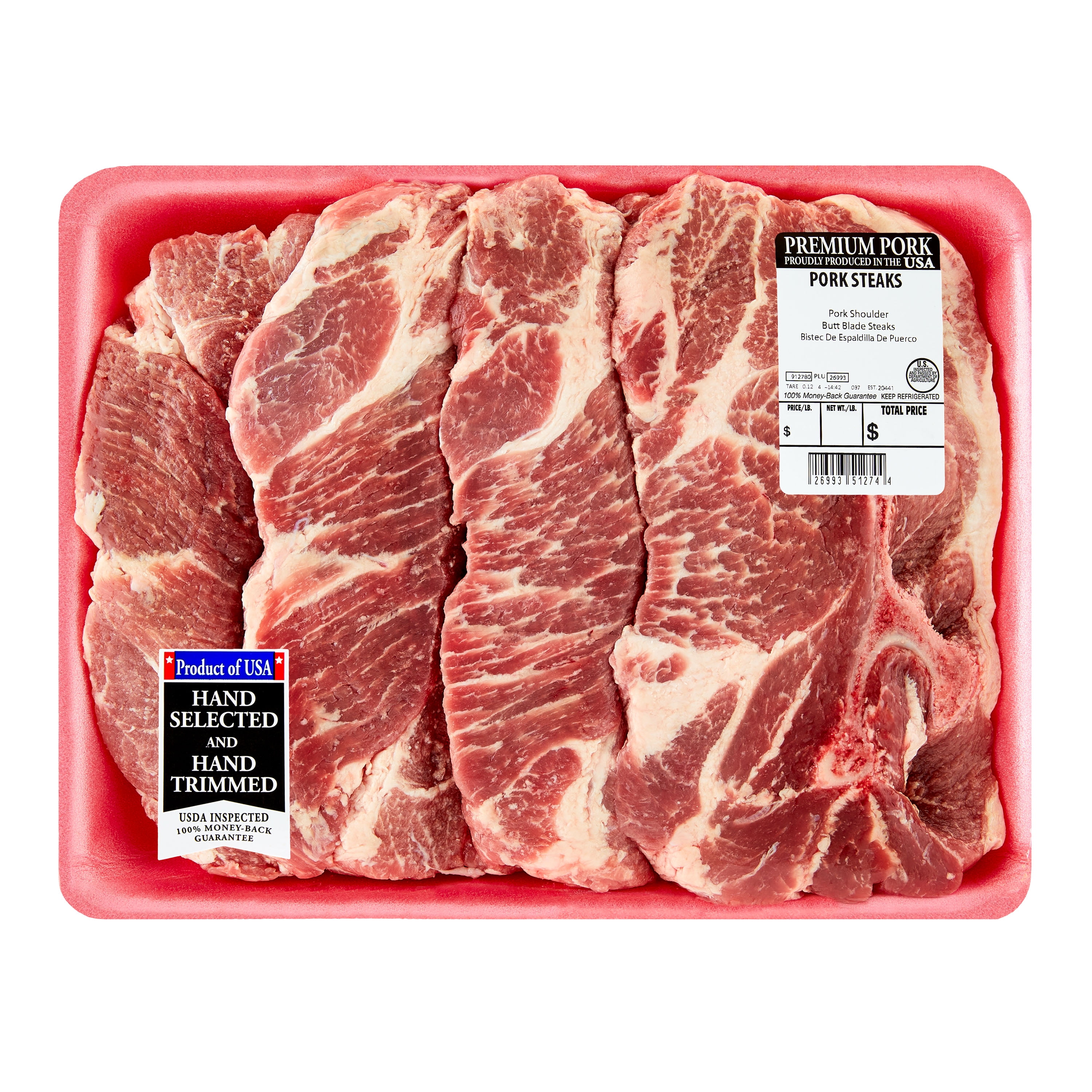 Pork Steaks, 3.5-5 lb. (Fresh)