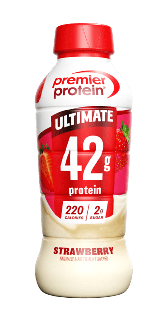 Premier Protein, Ultimate 42g Protein Shake, Strawberry, 14 Fl Oz, 1 Count