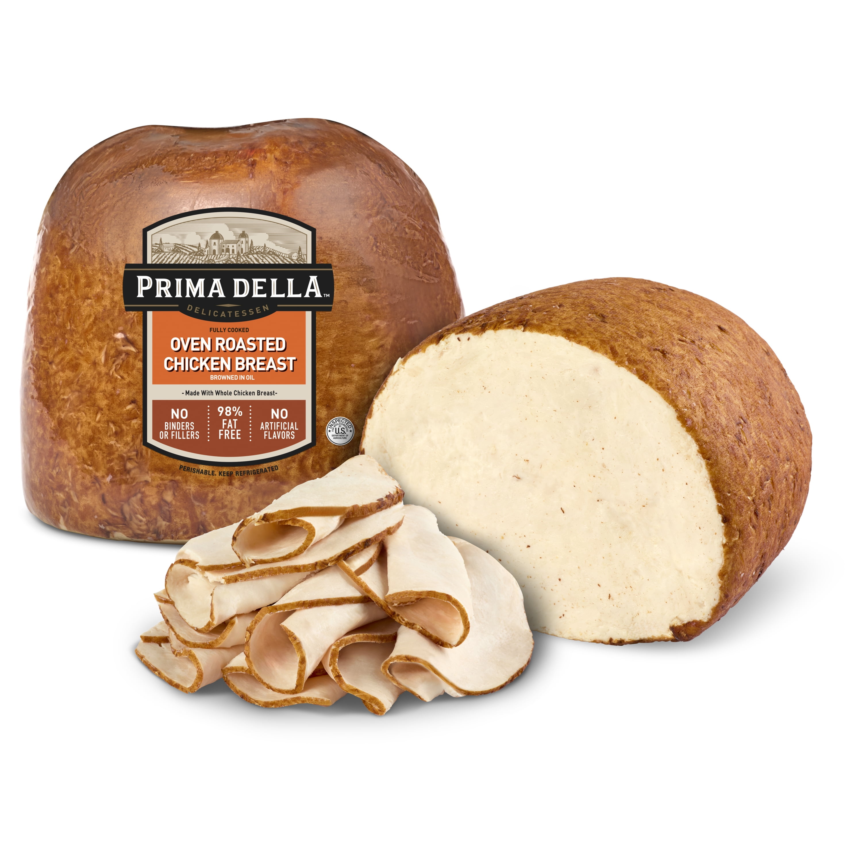 Prima Della Oven Roasted Chicken Breast, Deli-Sliced