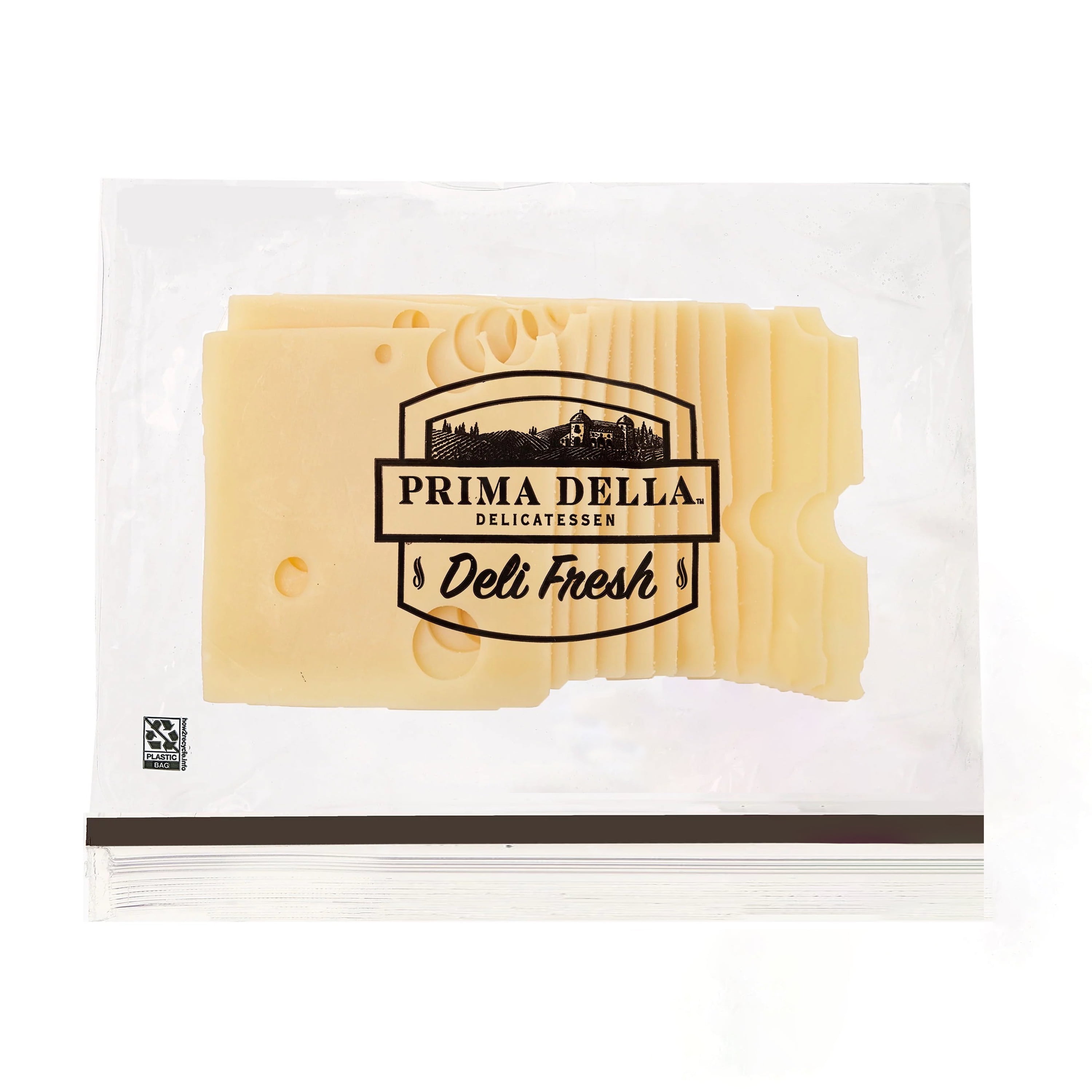 Prima Della Swiss Cheese, Deli-Sliced (Refrigerated)