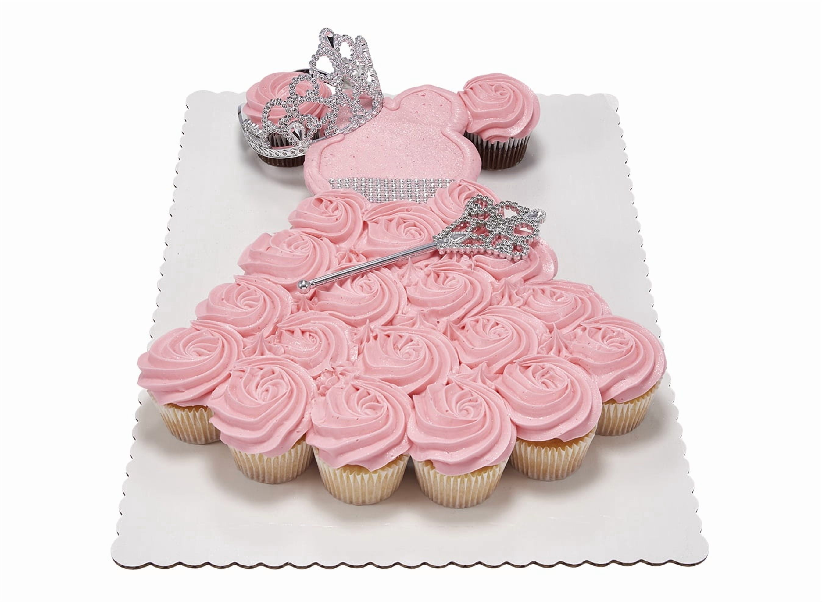 Princess for the Day Cupcake Cake